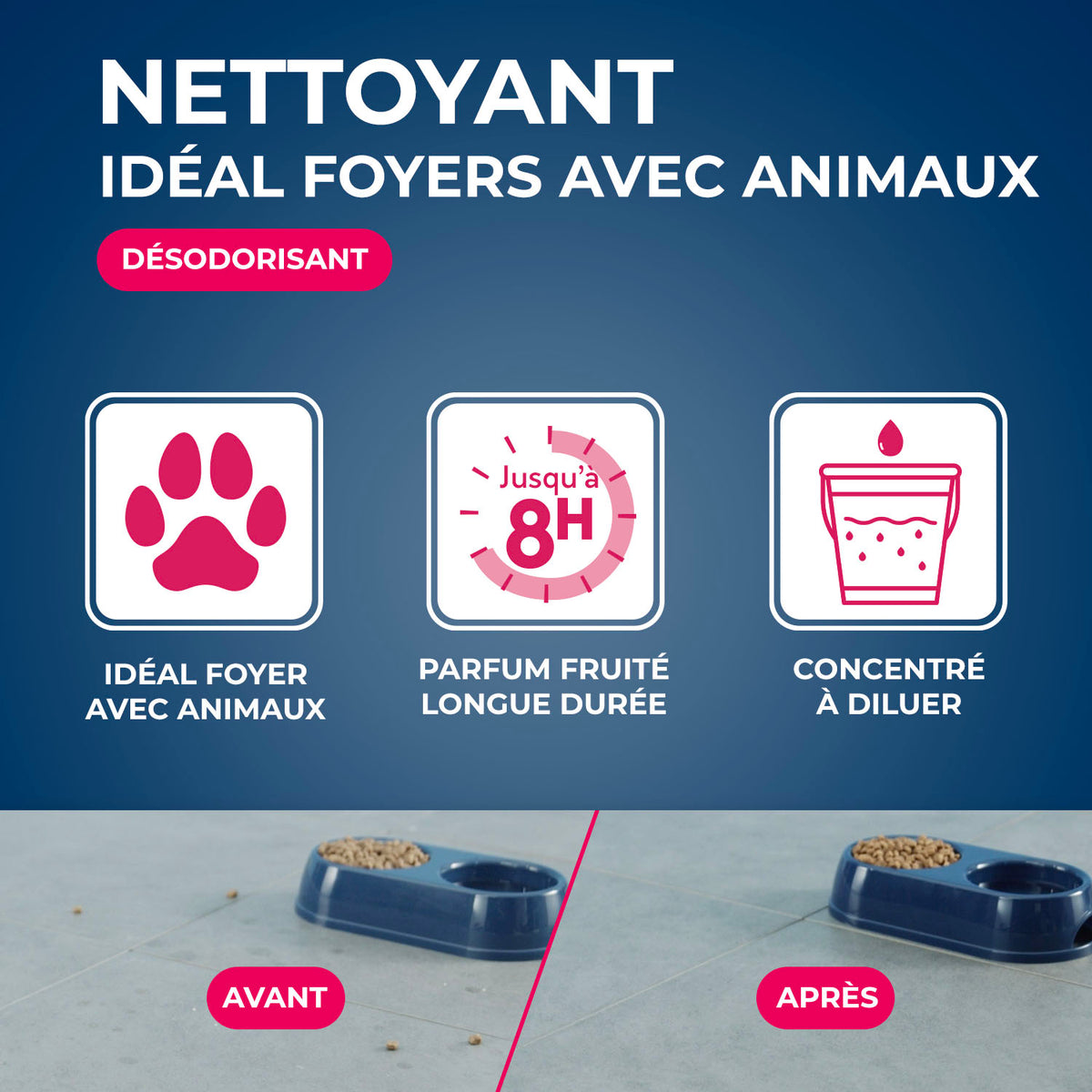 STARWAX - Nettoyant désodorisant surodorant 1L
