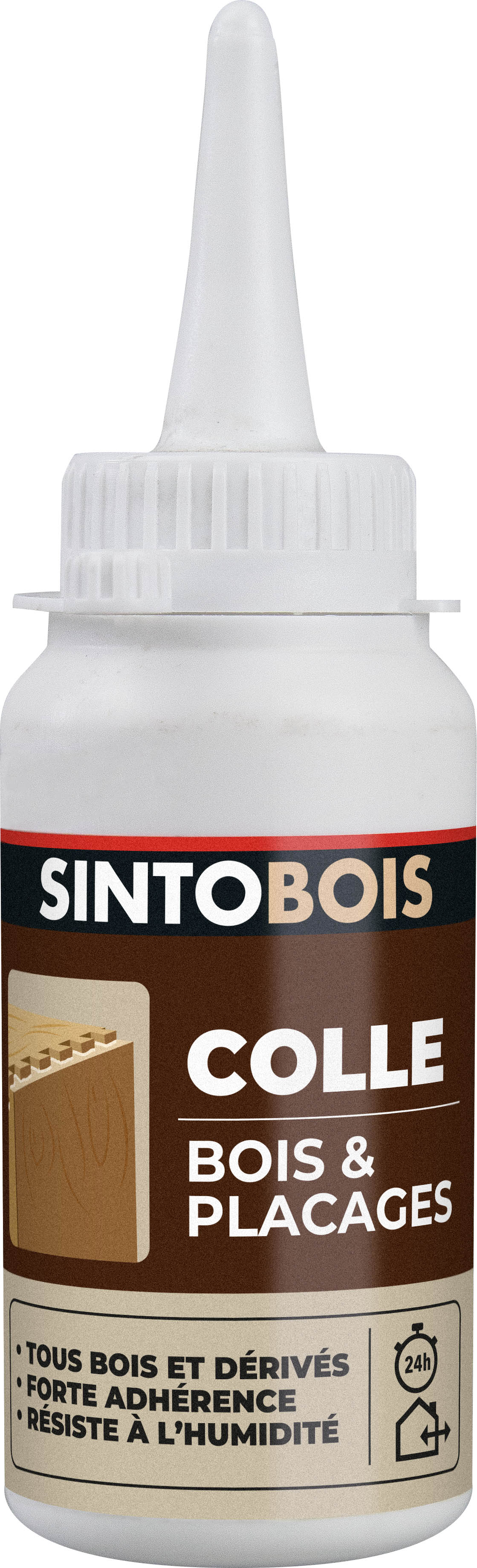 SINTO - Colle bois et dérives 100g