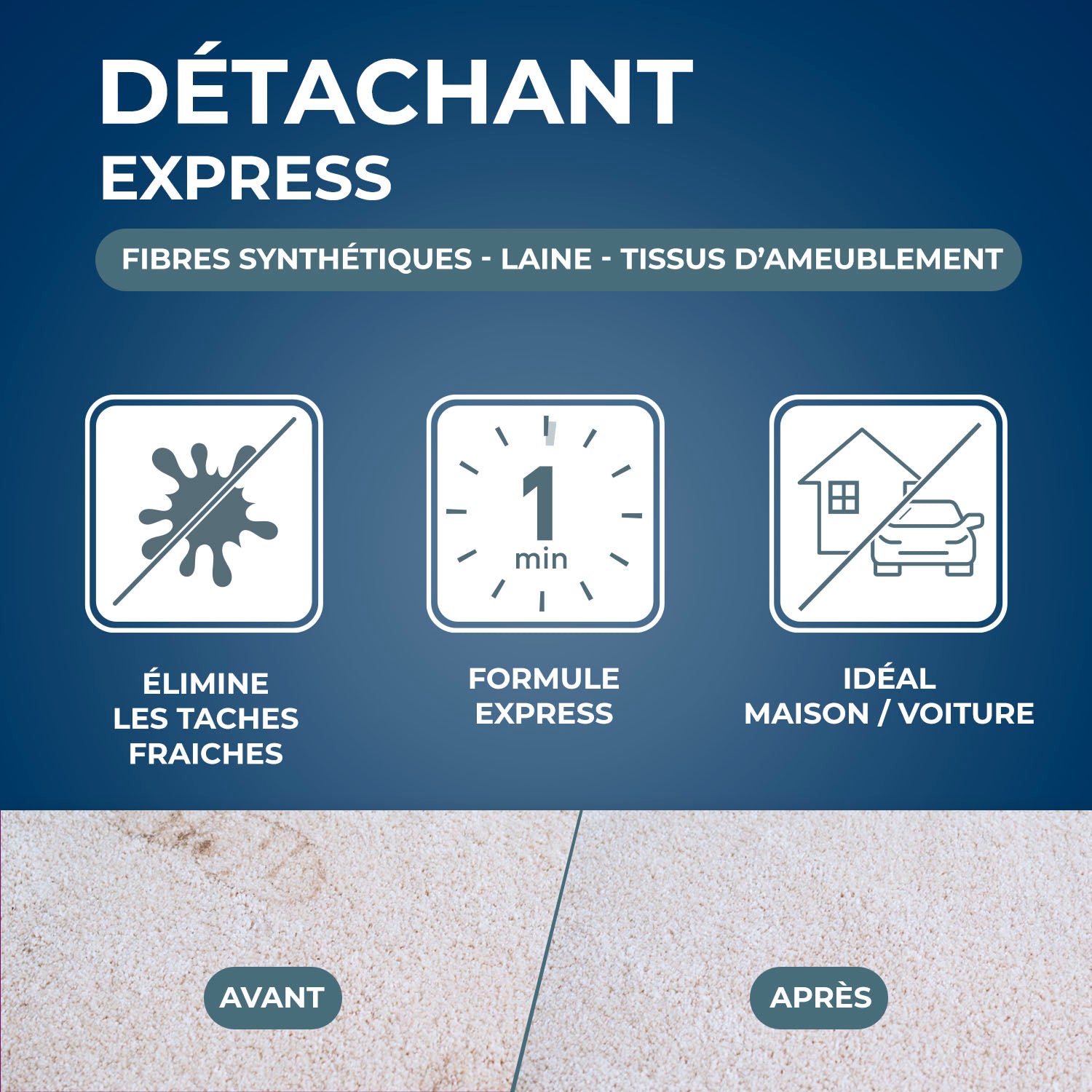 STARWAX - Détachant express pour tapis et moquettes 250ml