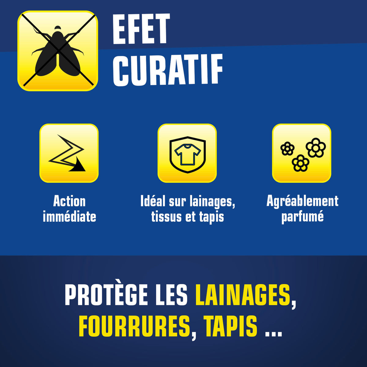 K.PRO - Aérosol mites des vêtements 400ml