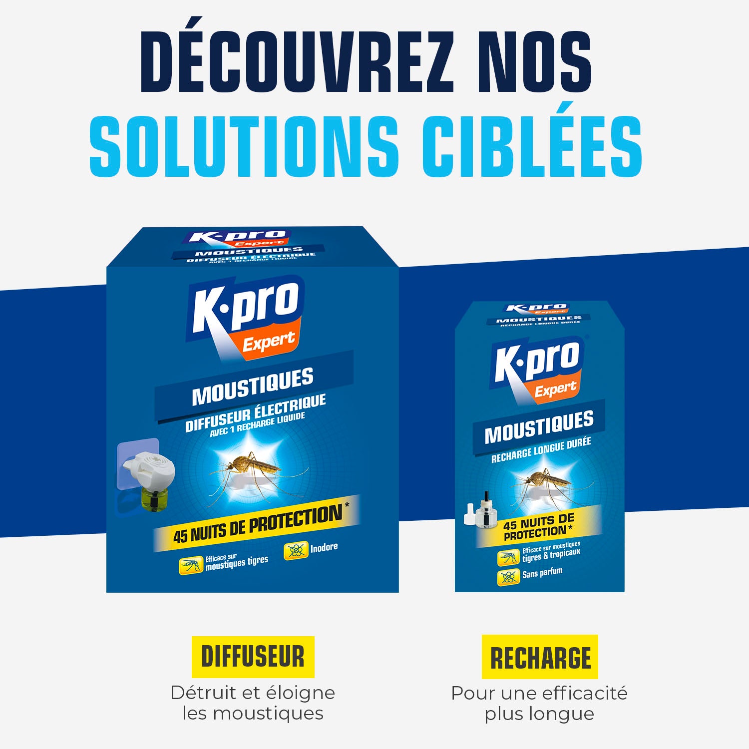 K.PRO - Recharge pour diffuseur électrique anti-moustiques
X1