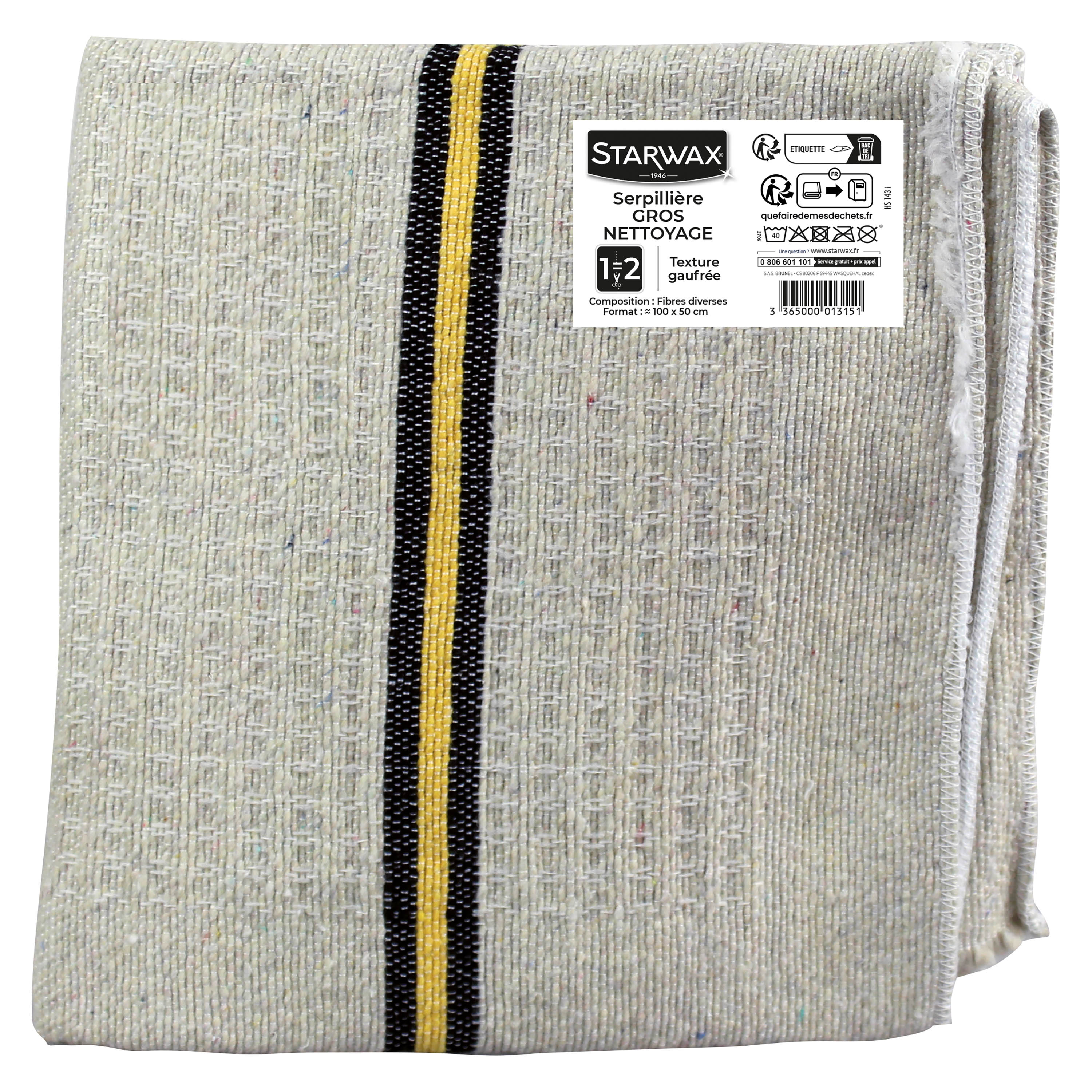 STARWAX - Serpillière gros nettoyage X1