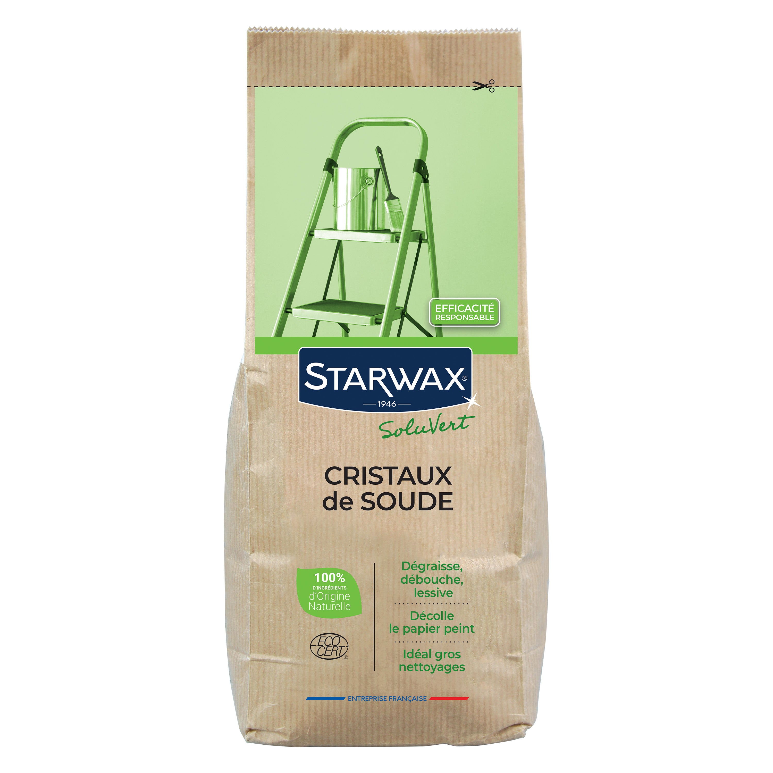 STARWAX SOLUVERT - Cristaux de soude 1kg