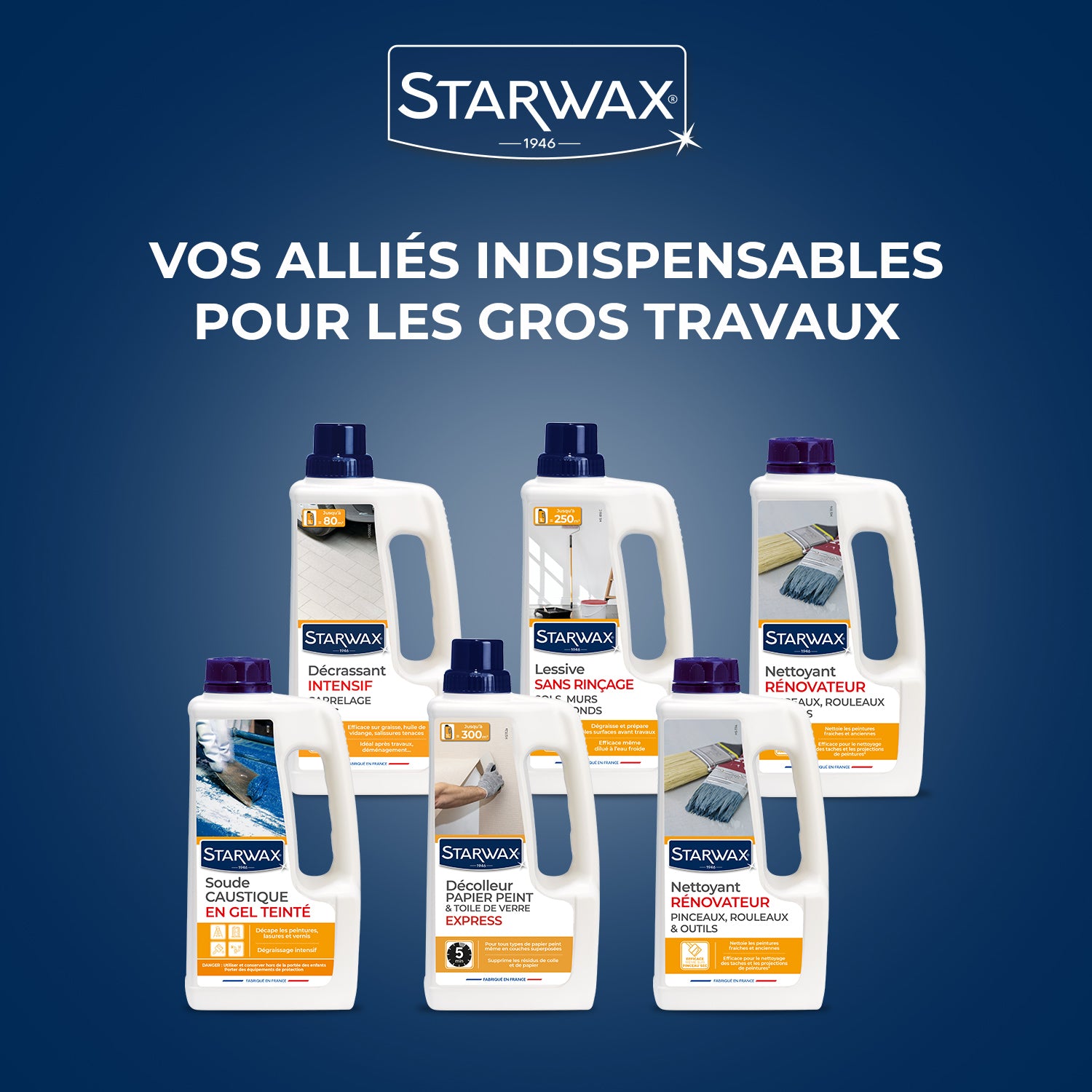 STARWAX - Décolleur Express papier peint 1L 1L