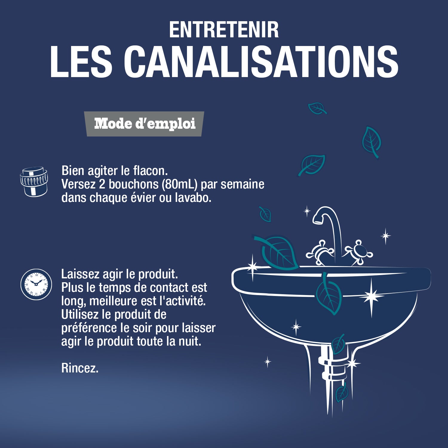 JACQUES BRIOCHIN - Le gel entretien canalisations 900ml Menthe