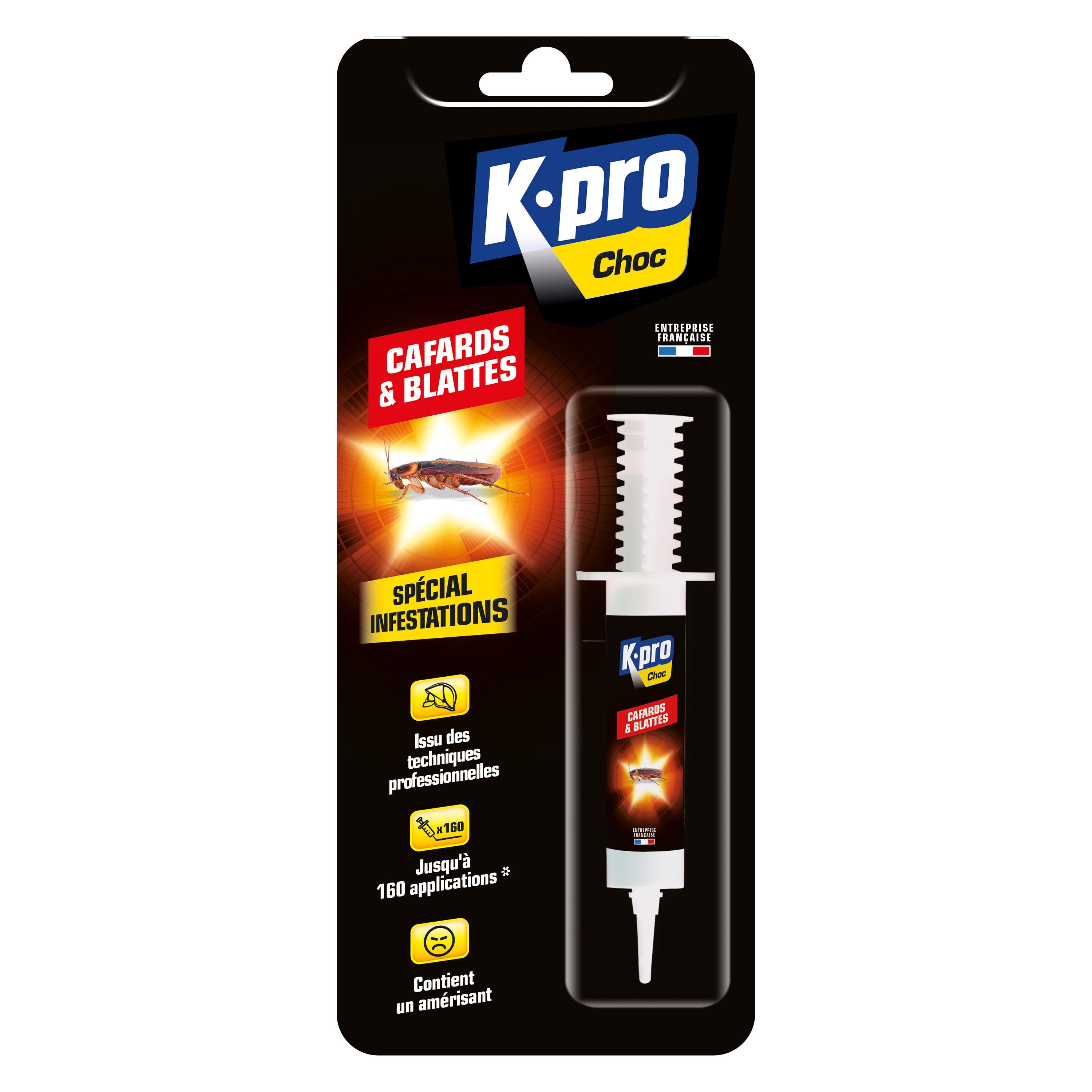 K.PRO - Seringue cafards et blattes 10g