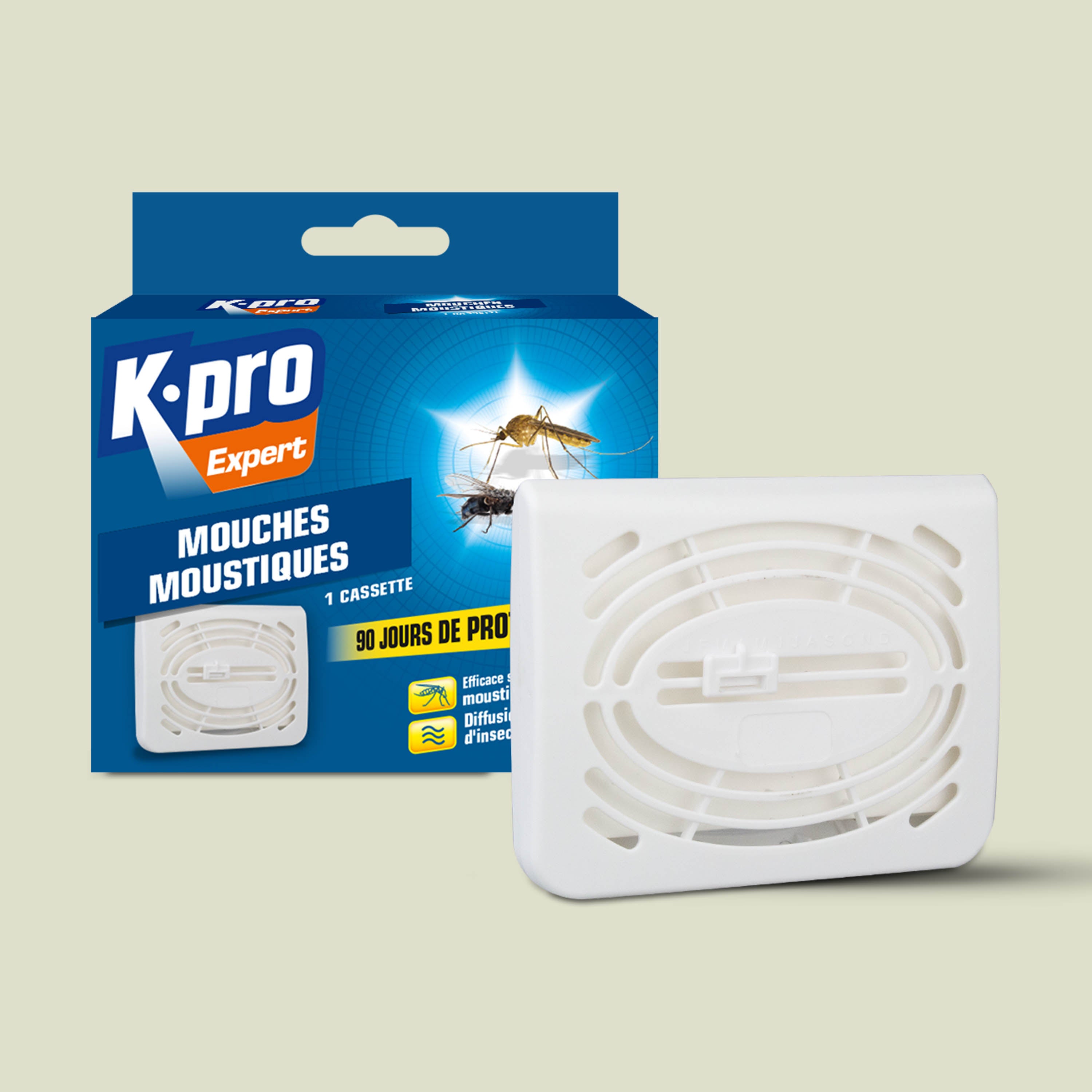 K.PRO - Cassette Mouches Moustiques
X1