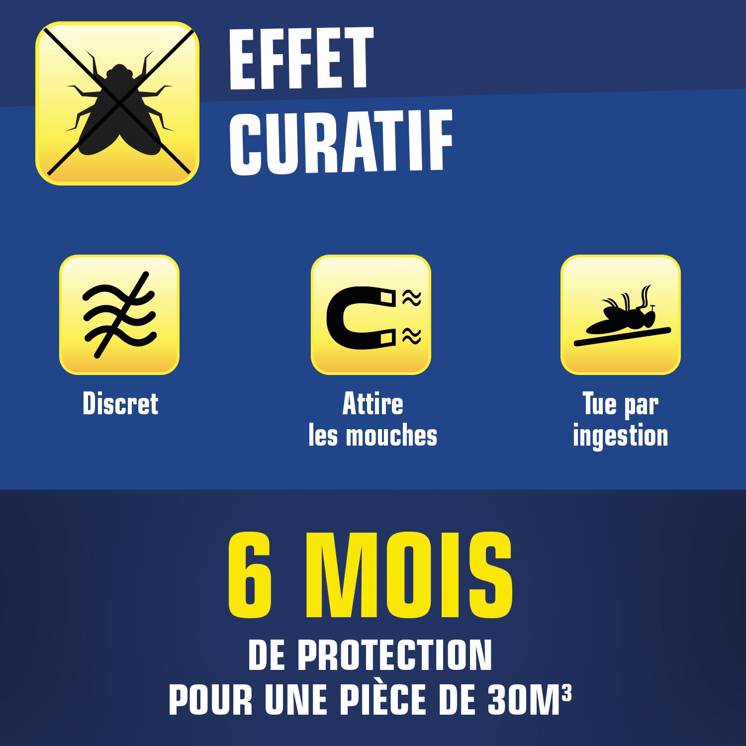 K.PRO - Stickers anti-mouches fleurs
X4