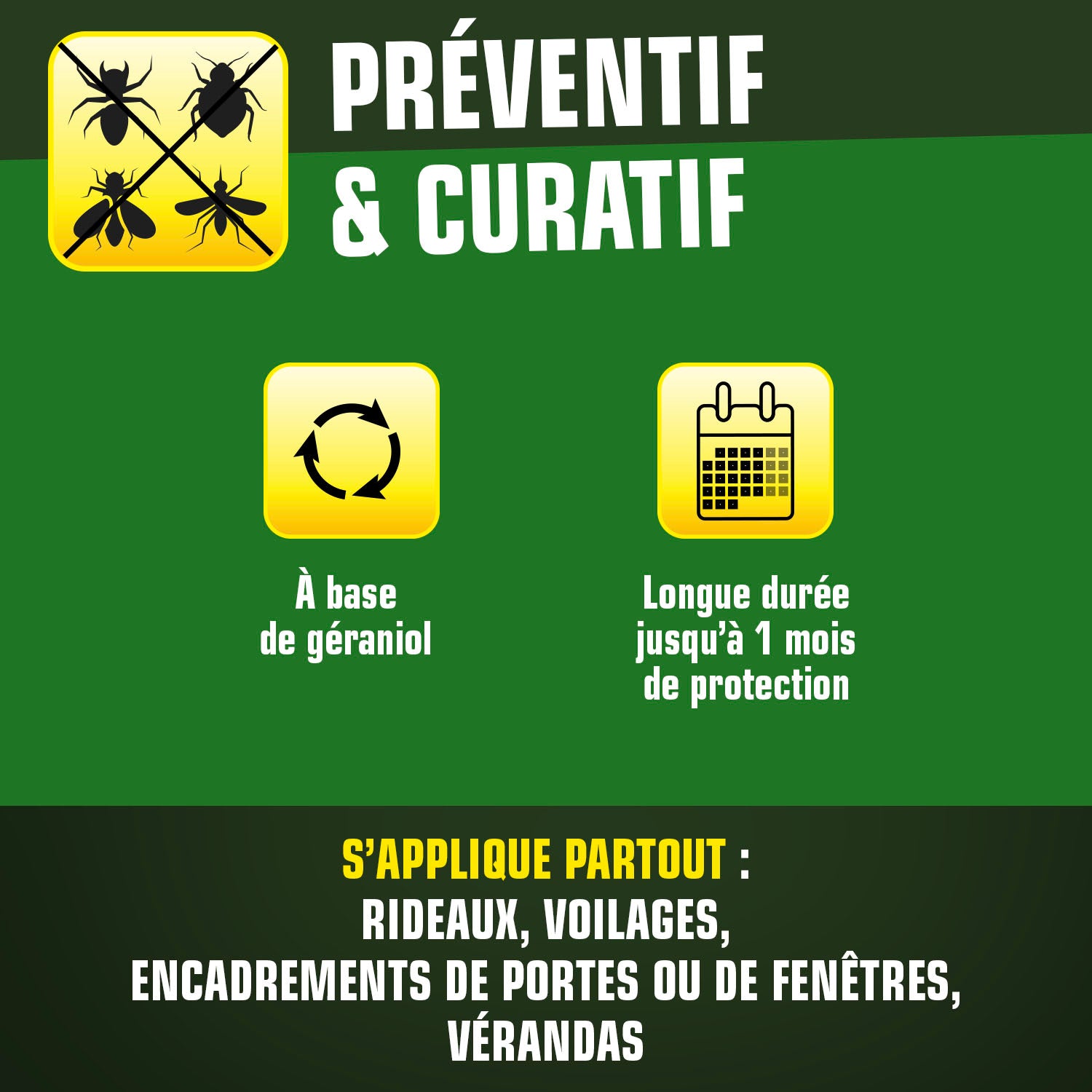 K.PRO - Pulvérisateur Barrière tous insectes K.PRO 1L
