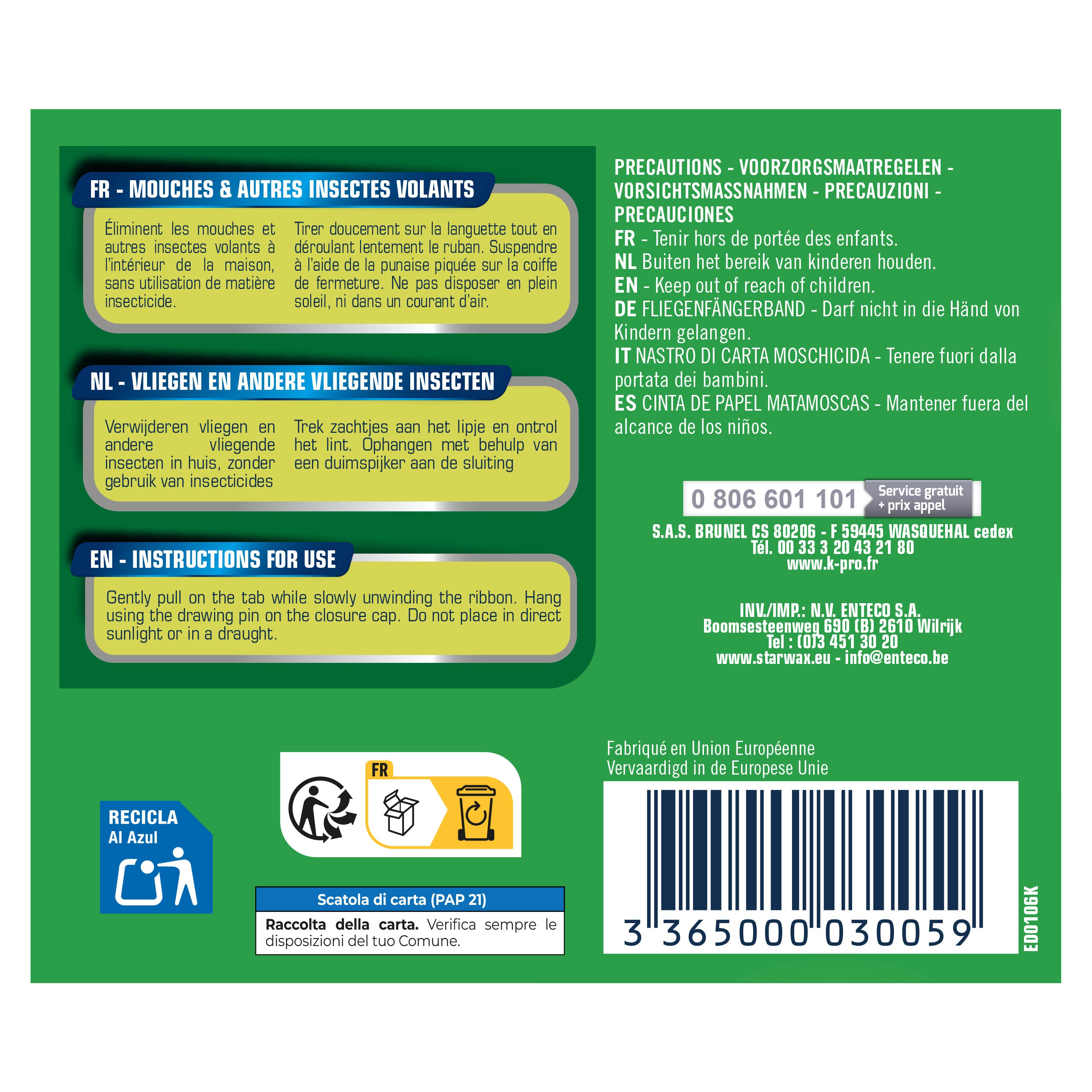 K.PRO - Rubans attrape-mouches
X4