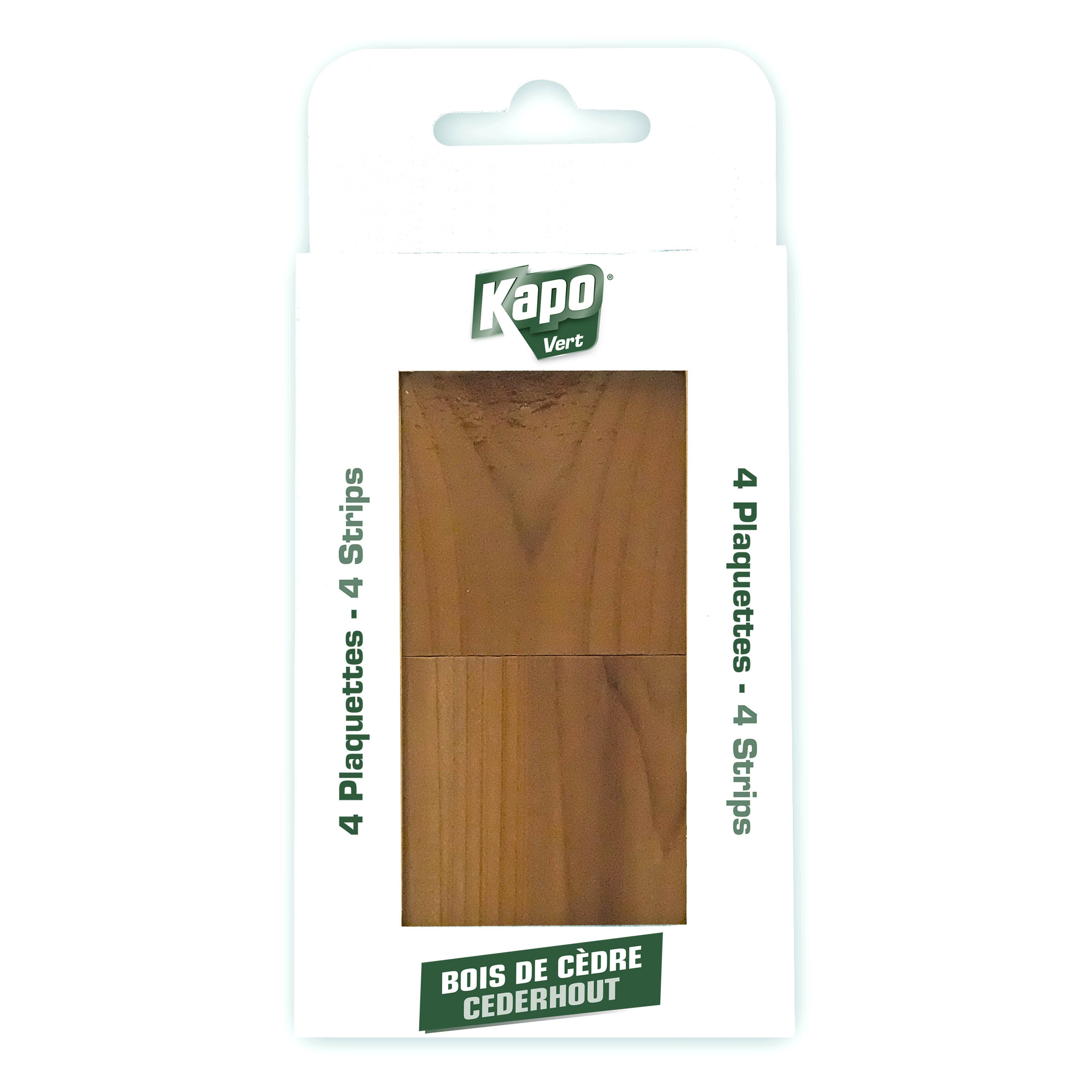 K.PRO - Plaquettes au bois de cèdre X4