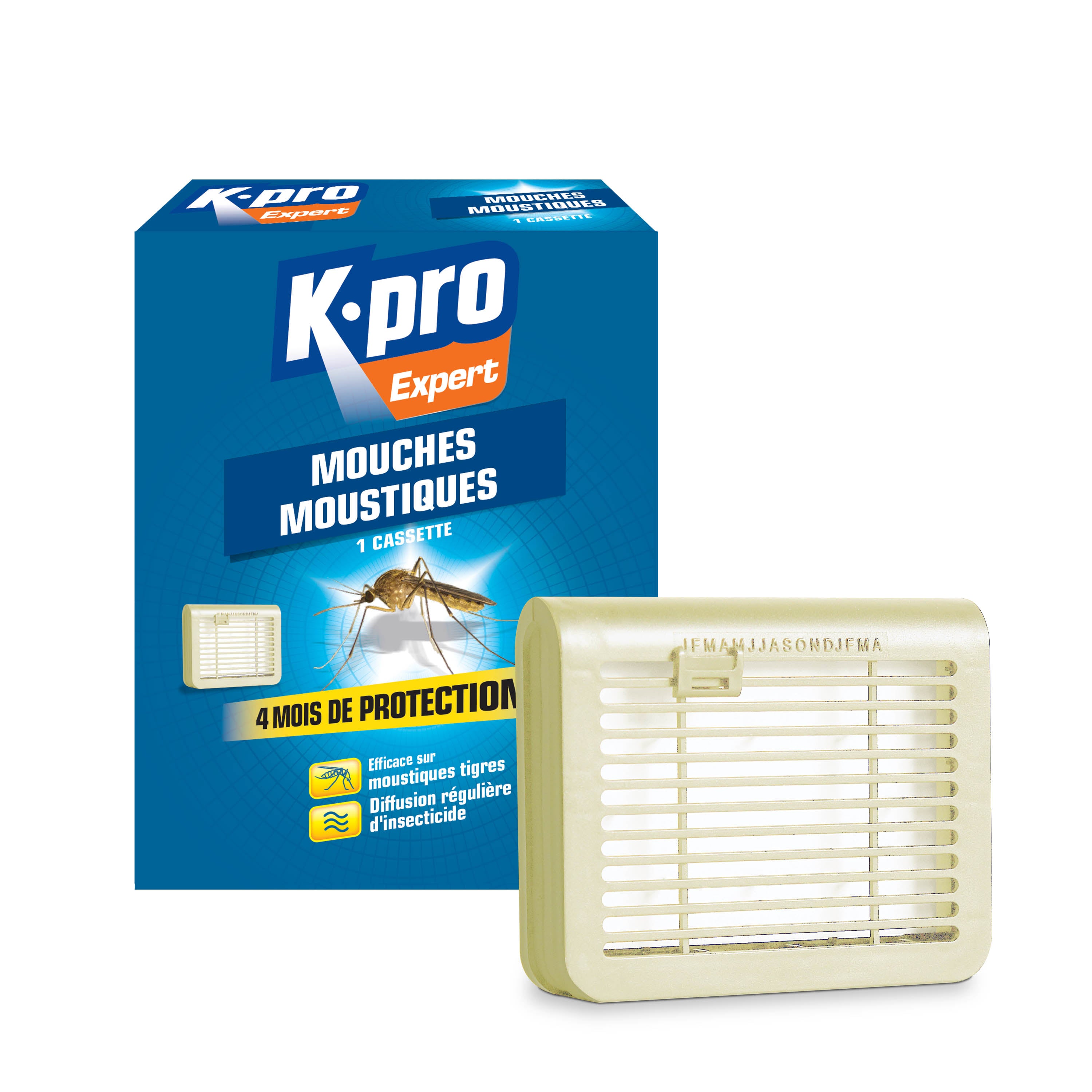 K.PRO - Cassette Mouches Moustiques
X1