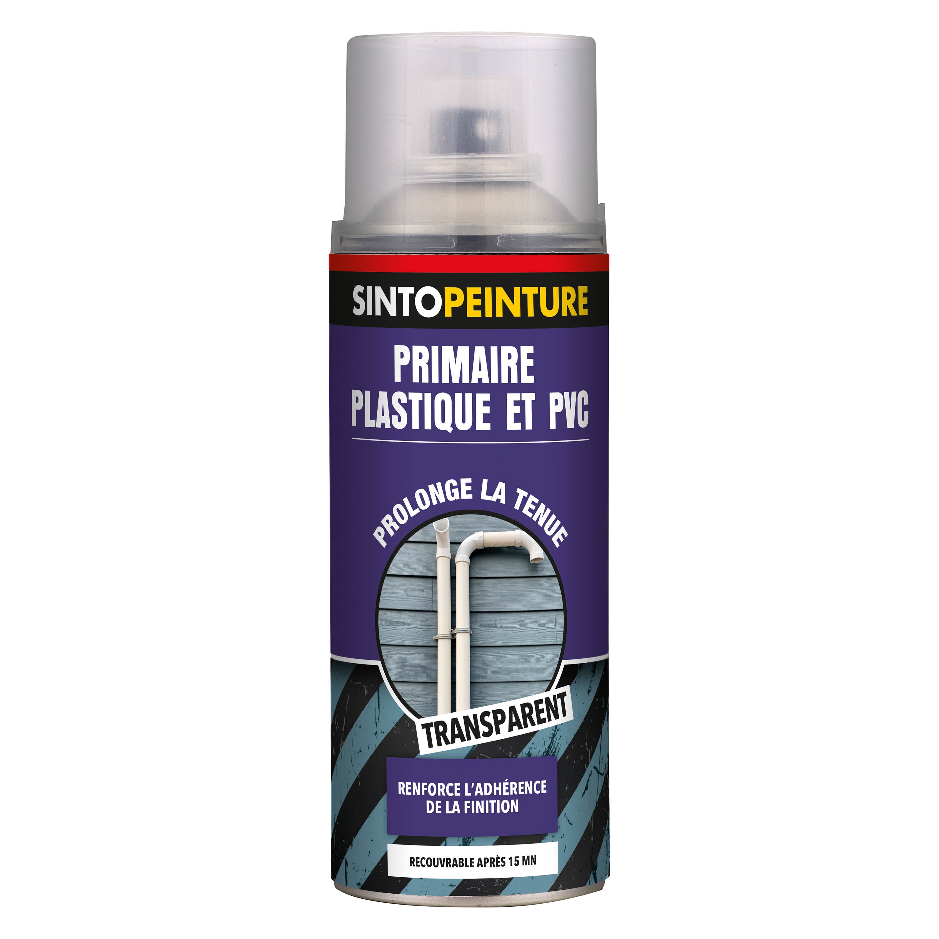 SINTO - Aérosol apprêt sous-couche 400ml Gris métal