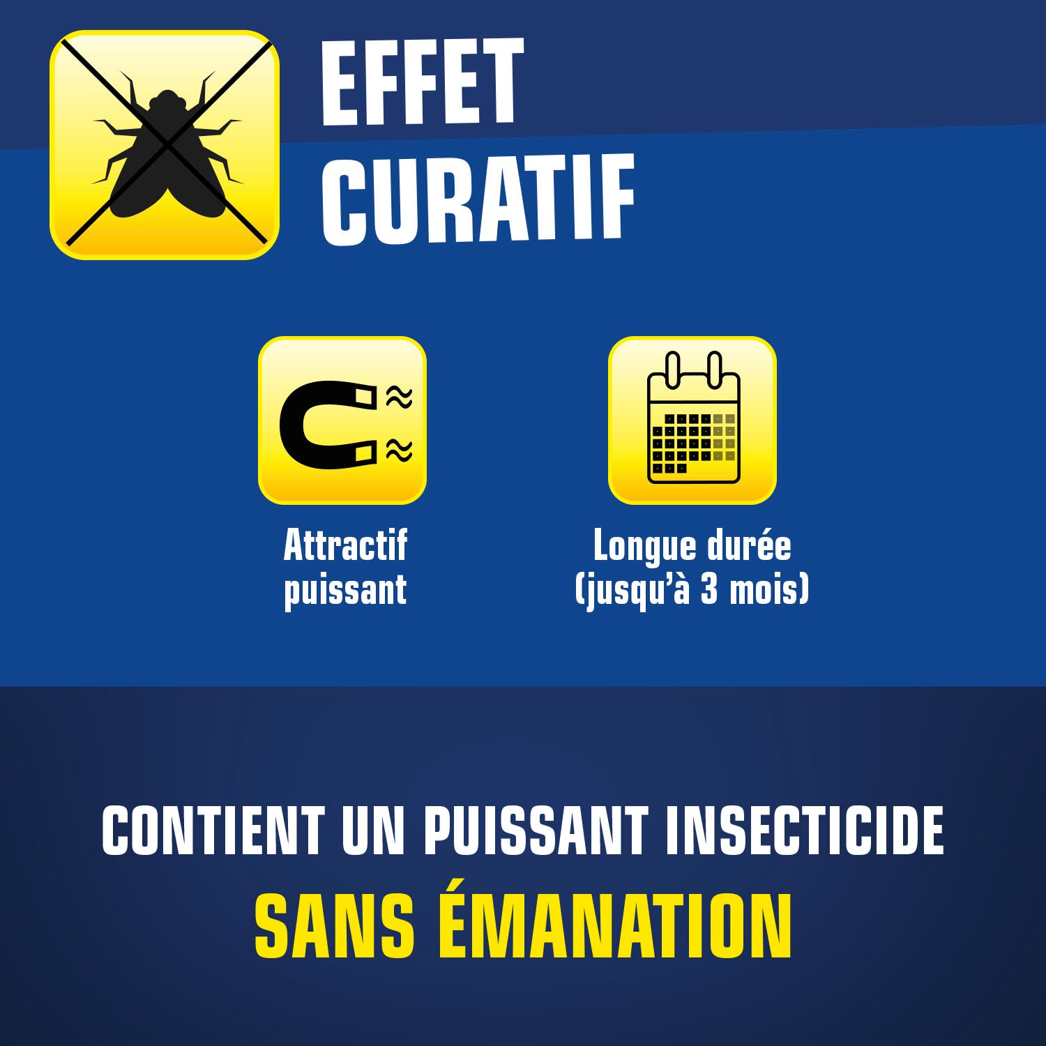 K.PRO - Granulés anti-mouches 300g granulés jaunes