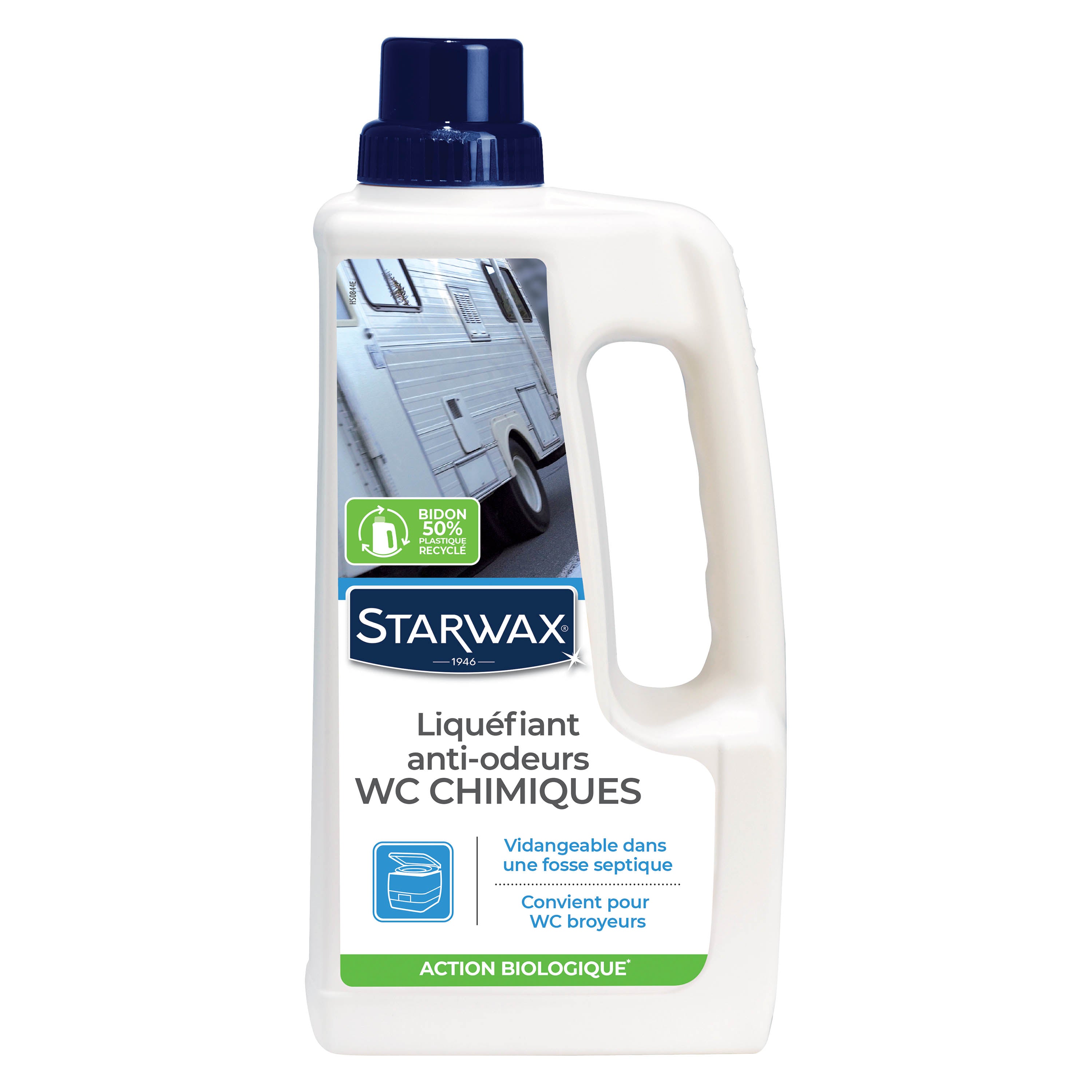 STARWAX - Liquéfiant désodorisant pour WC chimiques
1L