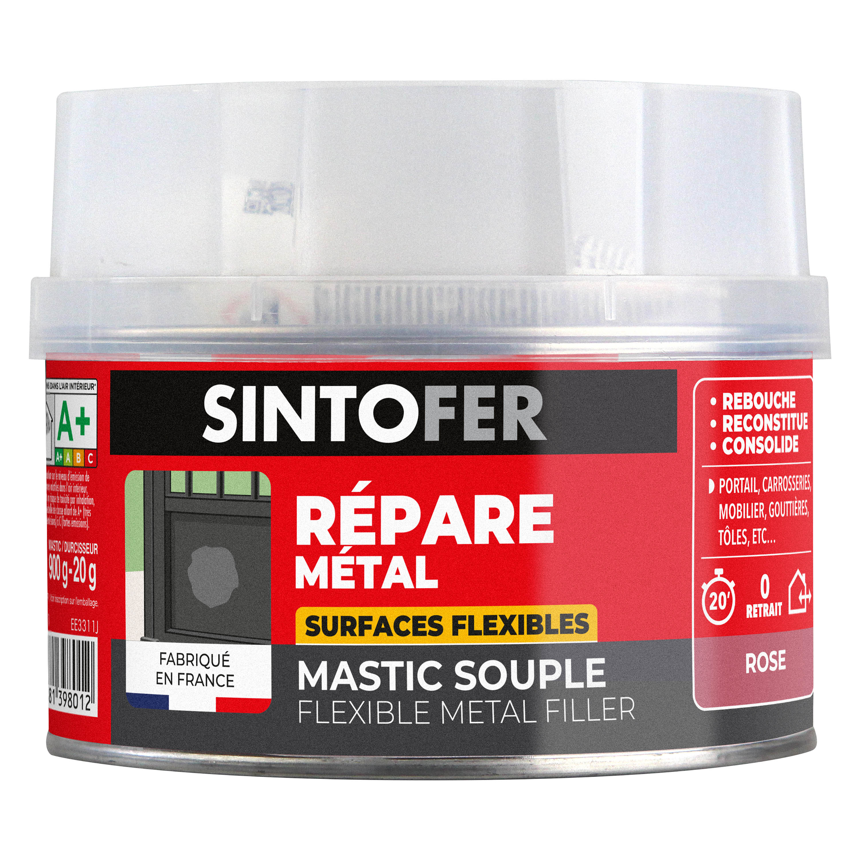 SINTO - Répare métal souple 170ml