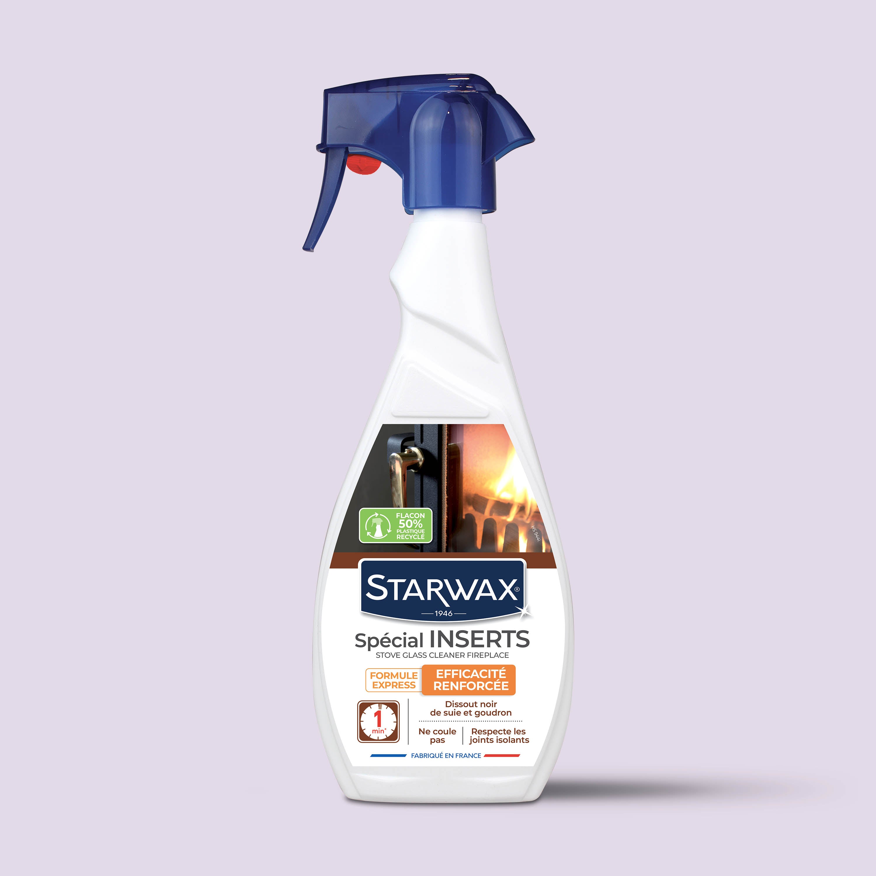 STARWAX - Nettoyant express inserts pour poêle & cheminée
500ml