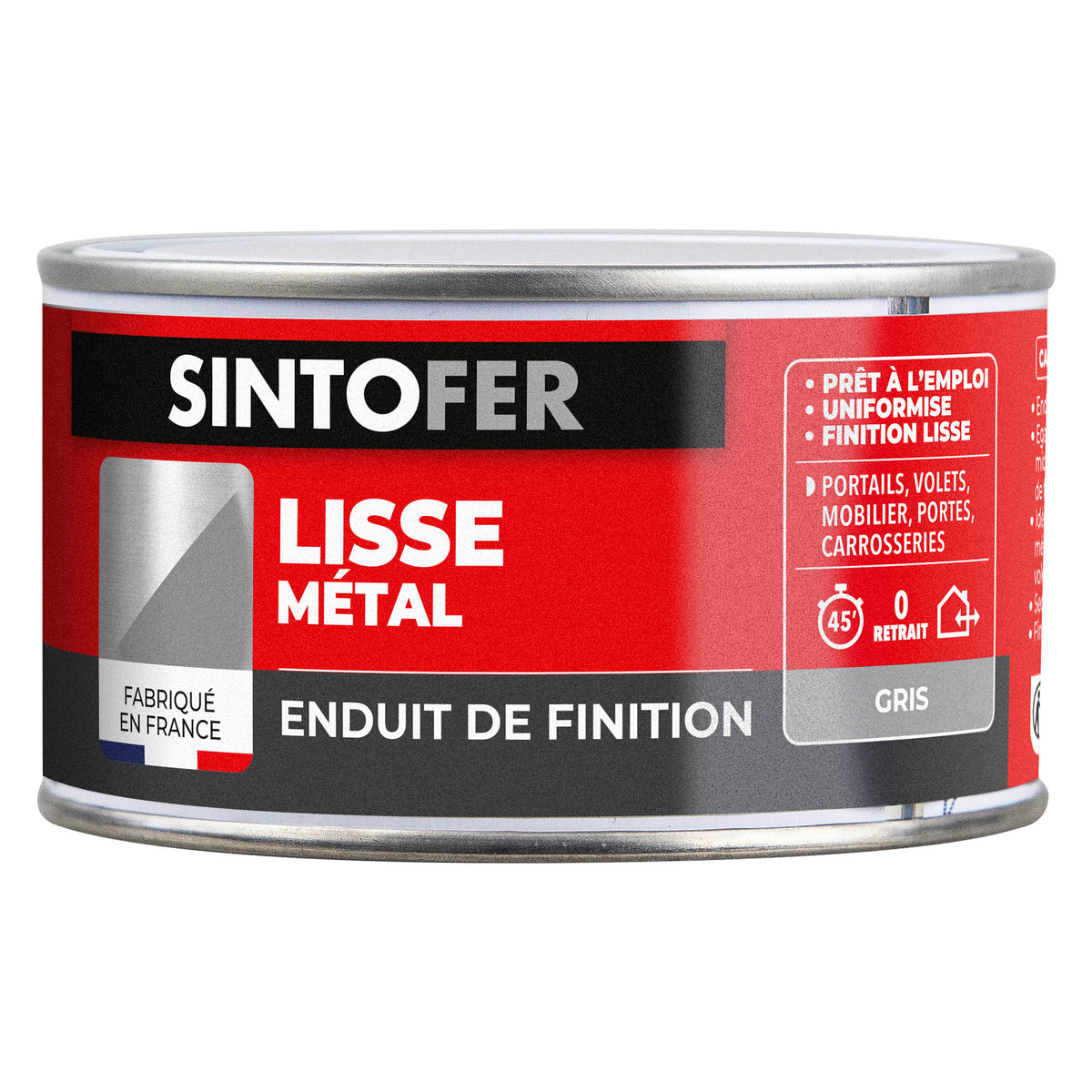 SINTO - Enduit de finition métal 90g