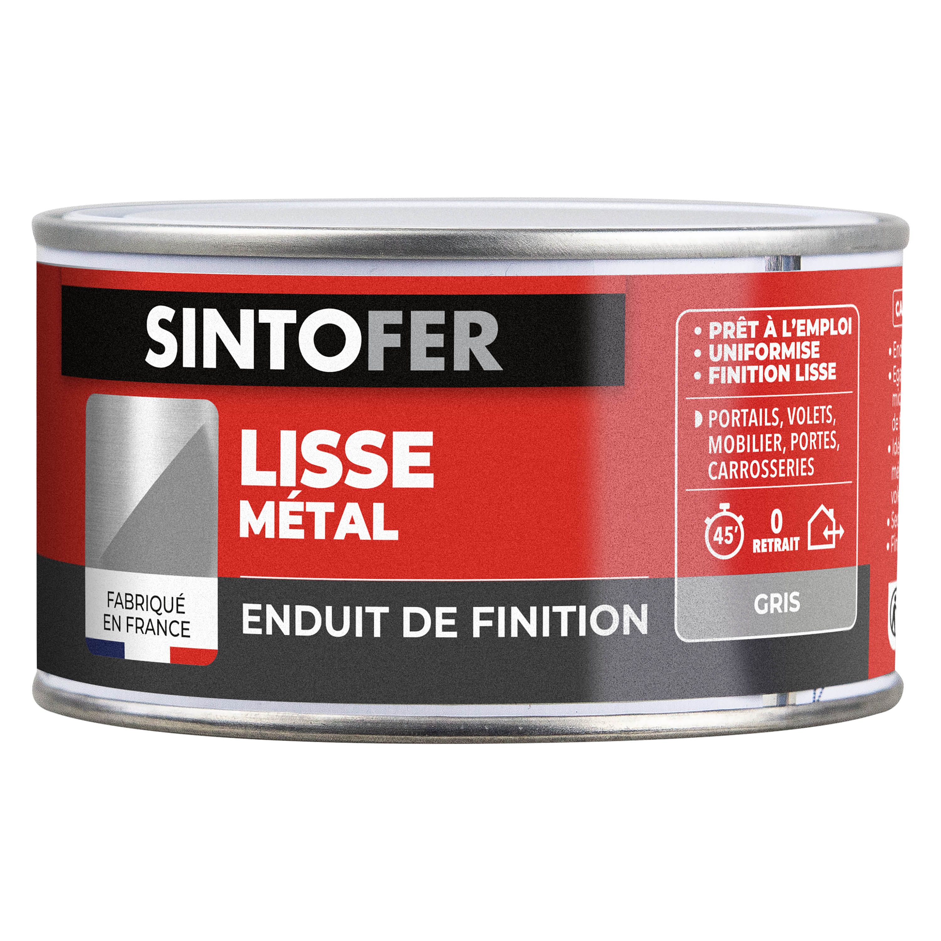 SINTO - Enduit de finition métal 90g