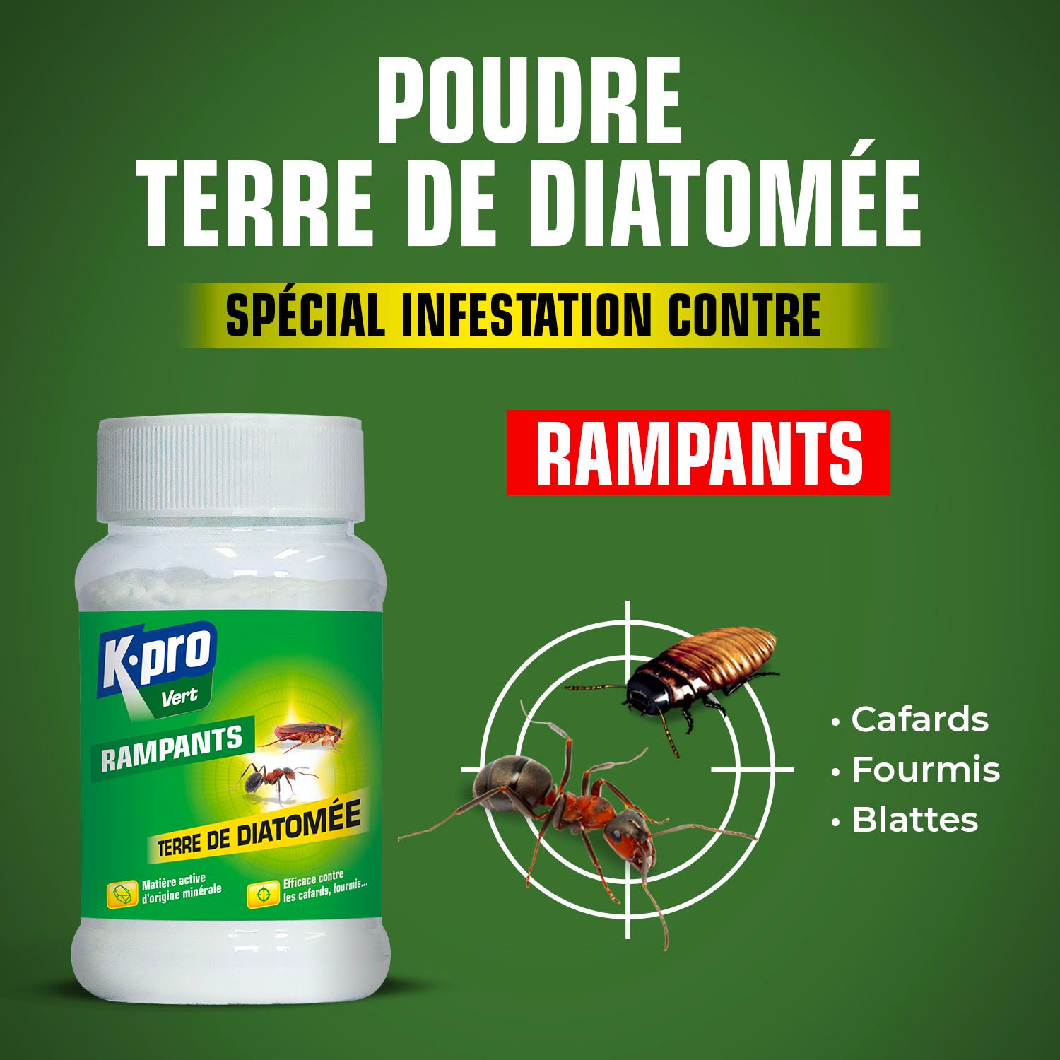 K.PRO - Terre de Diatomée
100g 100 Gr