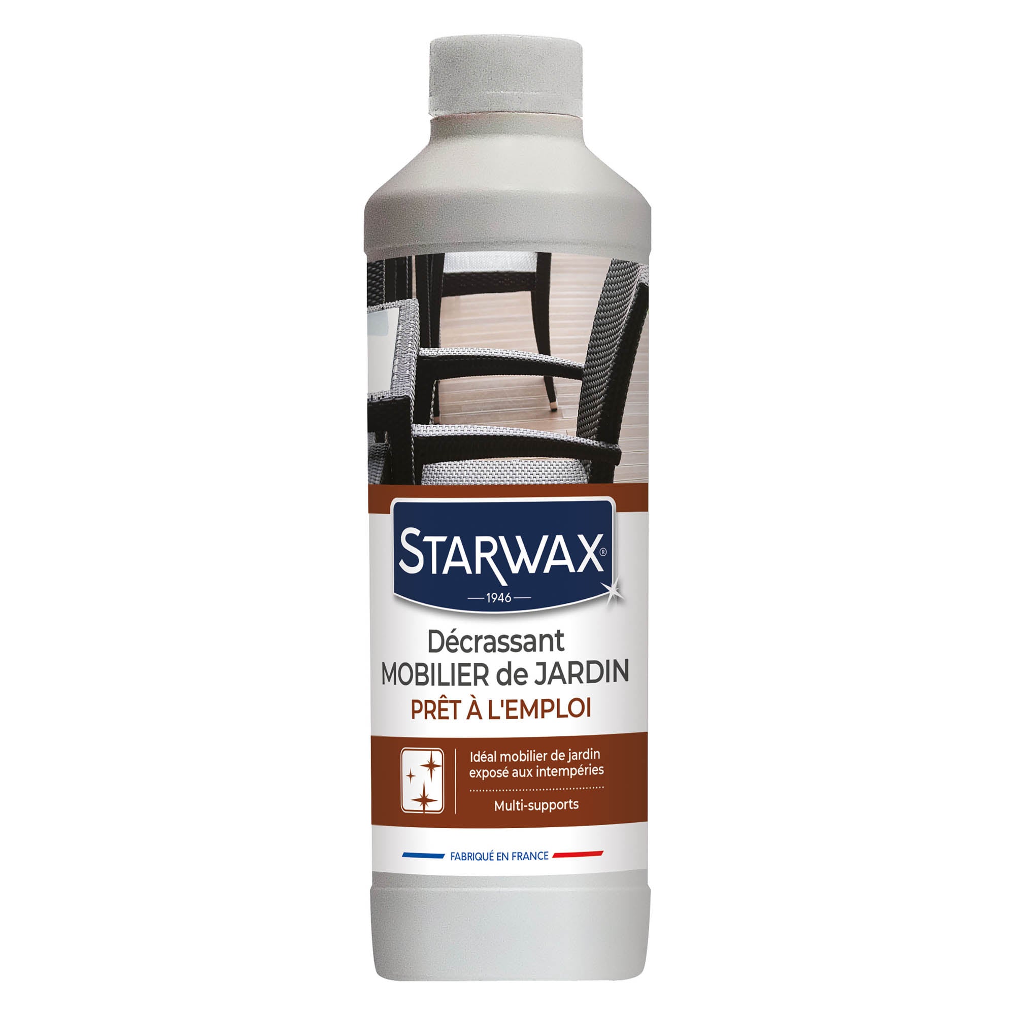 STARWAX - Décrassant multi-supports pour mobilier de jardin 500ml