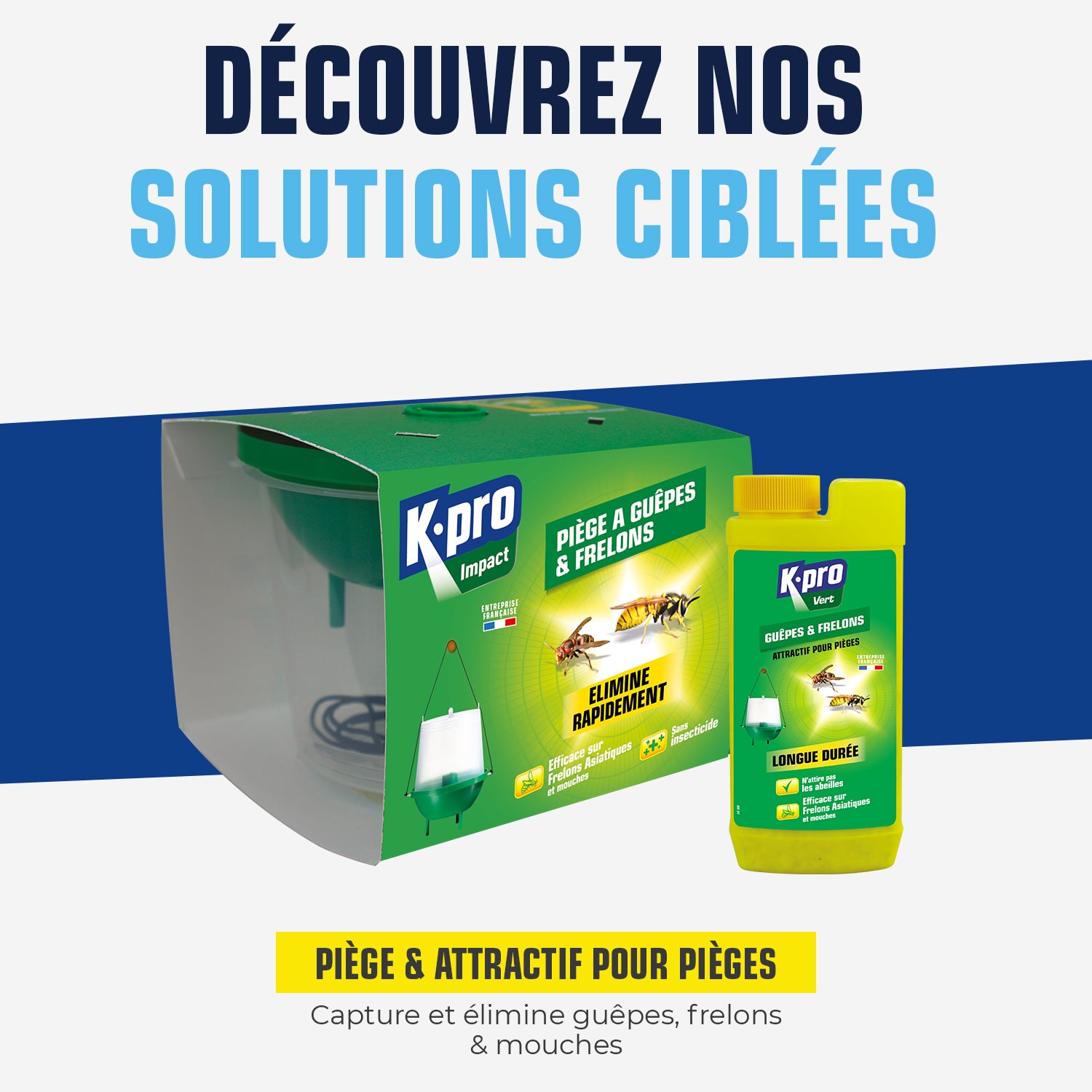 K.PRO - Piège à guêpes et frelons X1