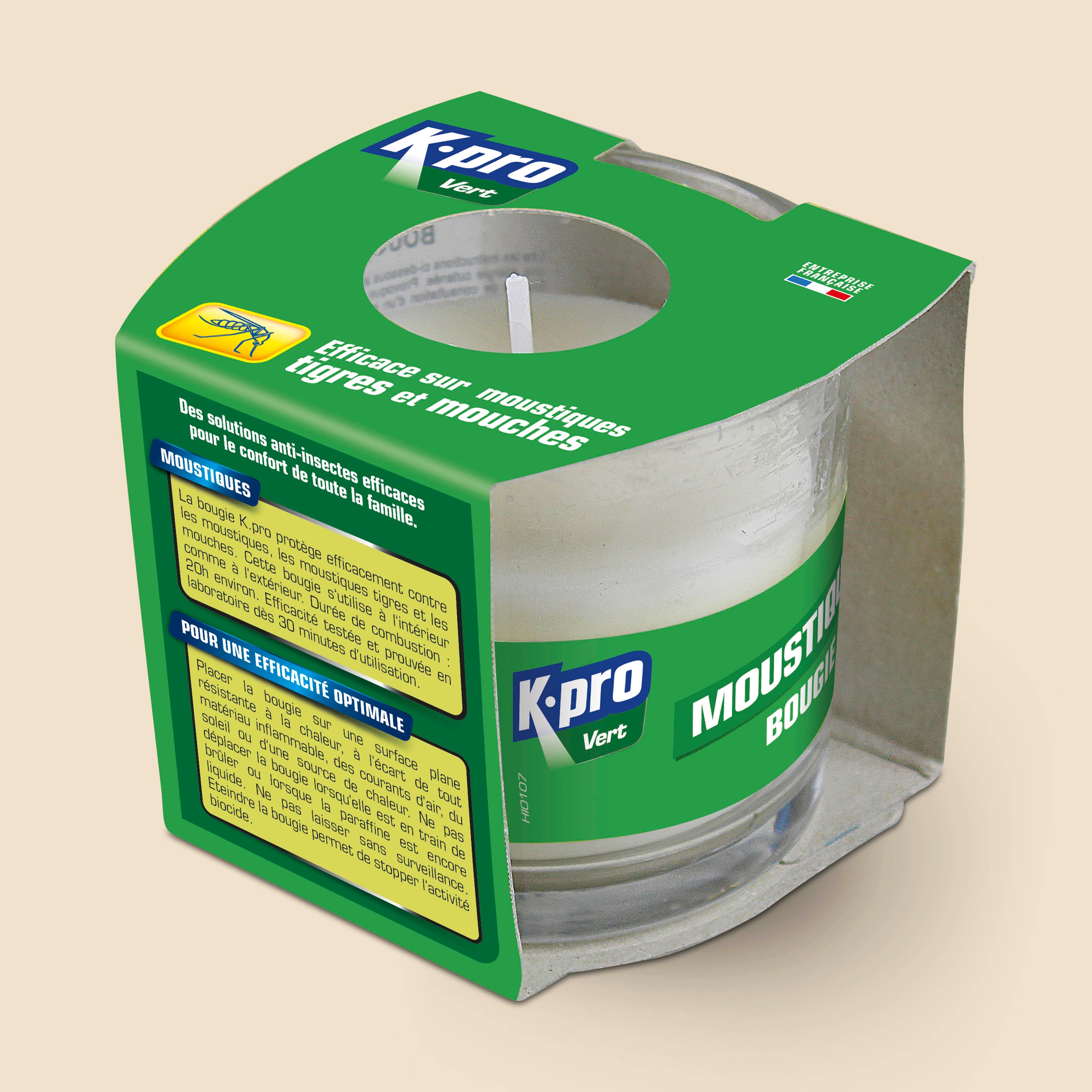K.PRO - Bougie anti-moustiques
90g