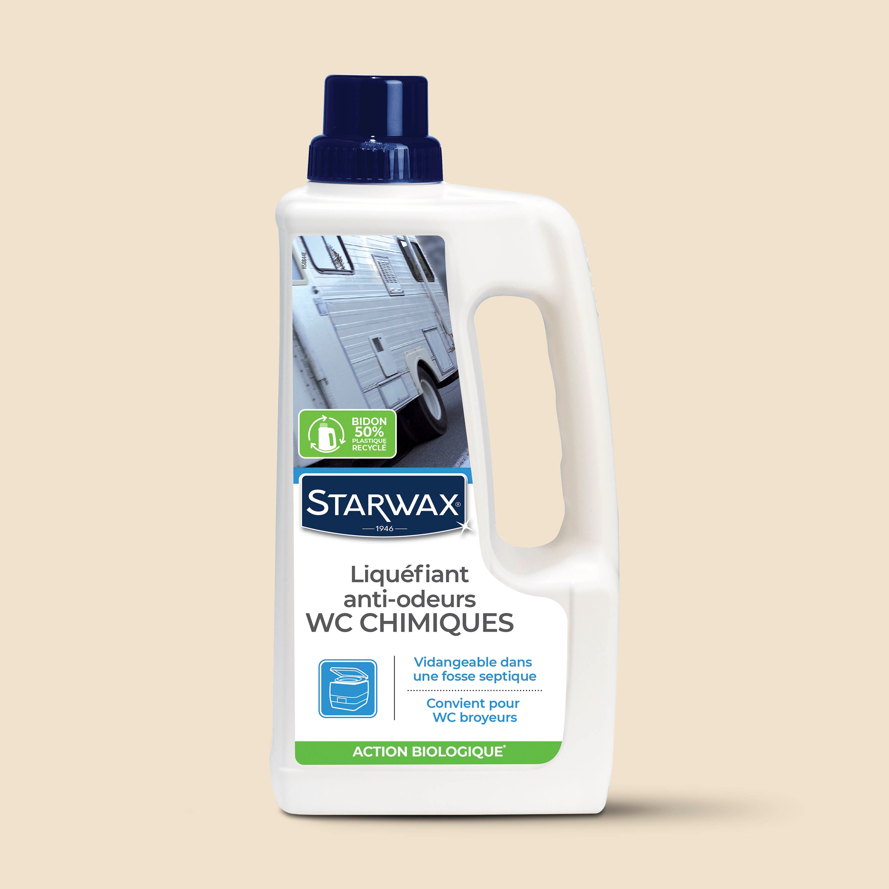 STARWAX - Liquéfiant désodorisant pour WC chimiques
1L