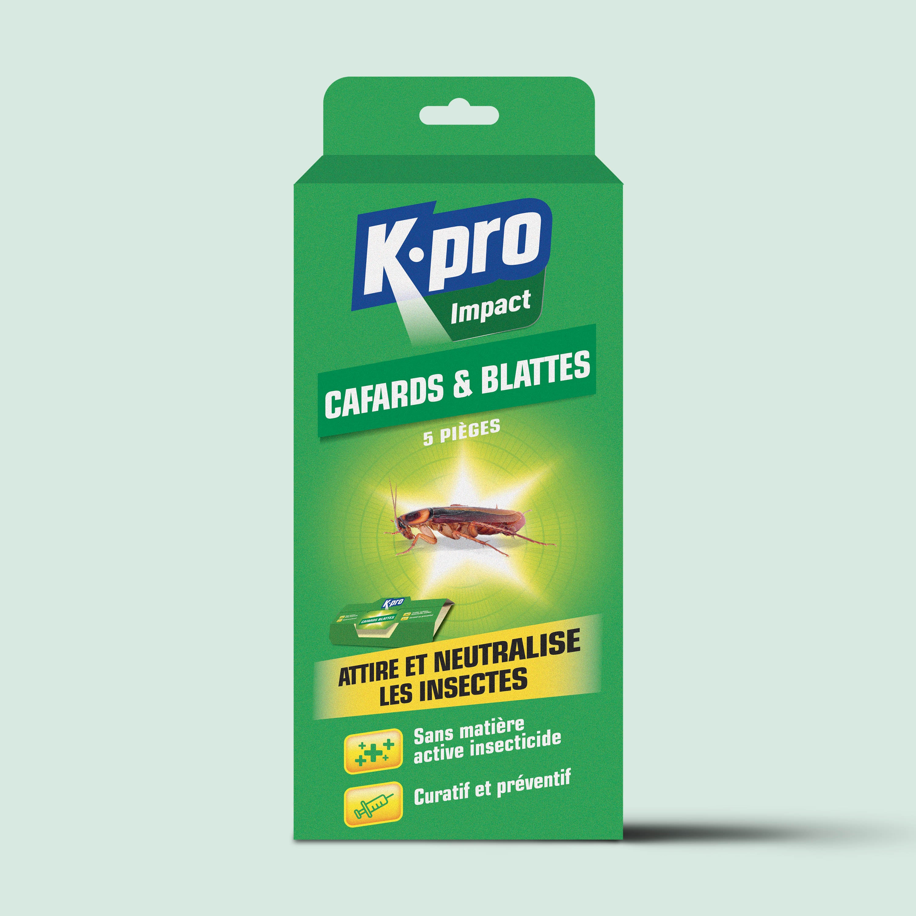 K.PRO - PiĂšge cafards & blattes X5