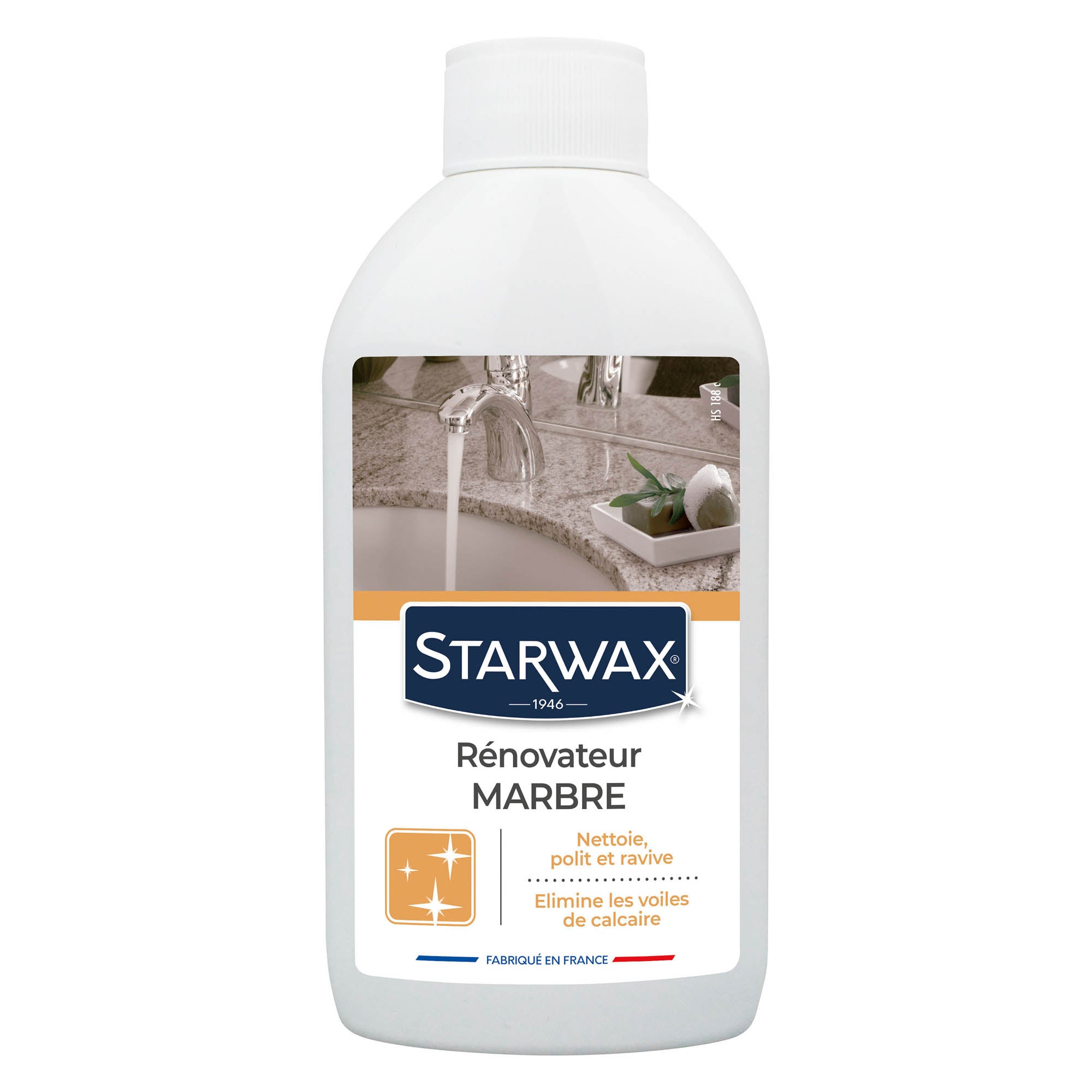 STARWAX - Rénovateur de brillance pour marbre et pierres naturelles 250ml