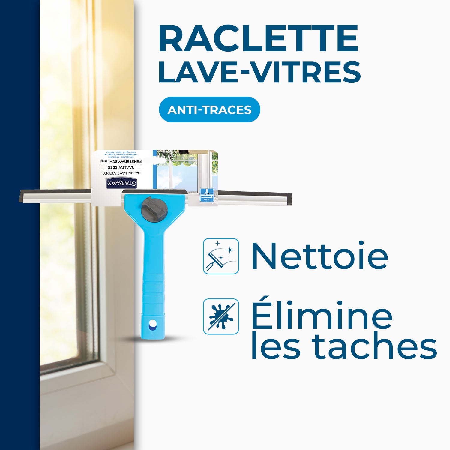 STARWAX - Raclette lave vitres
X1