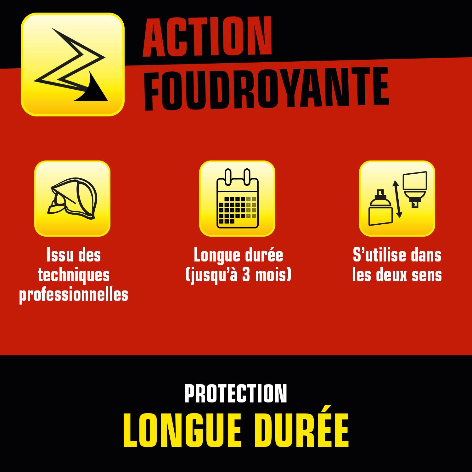 K.PRO - Aérosol foudroyant cafards et blattes
400ml