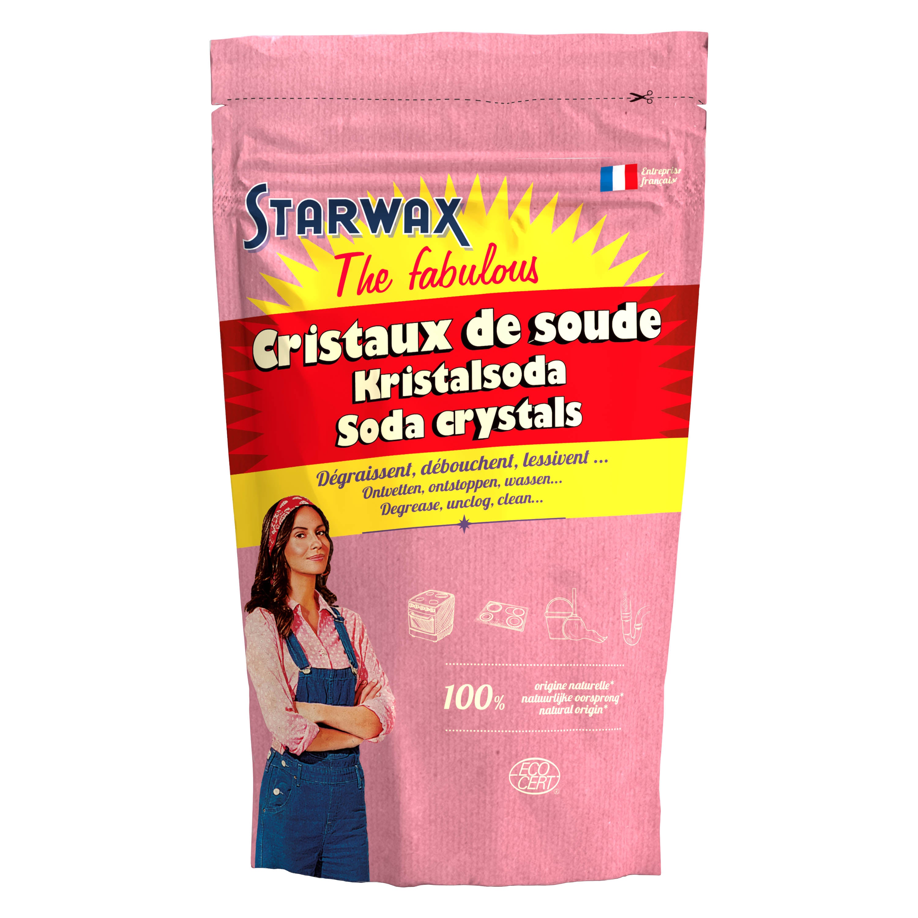 STARWAX FABULOUS - Cristaux de soude 480g