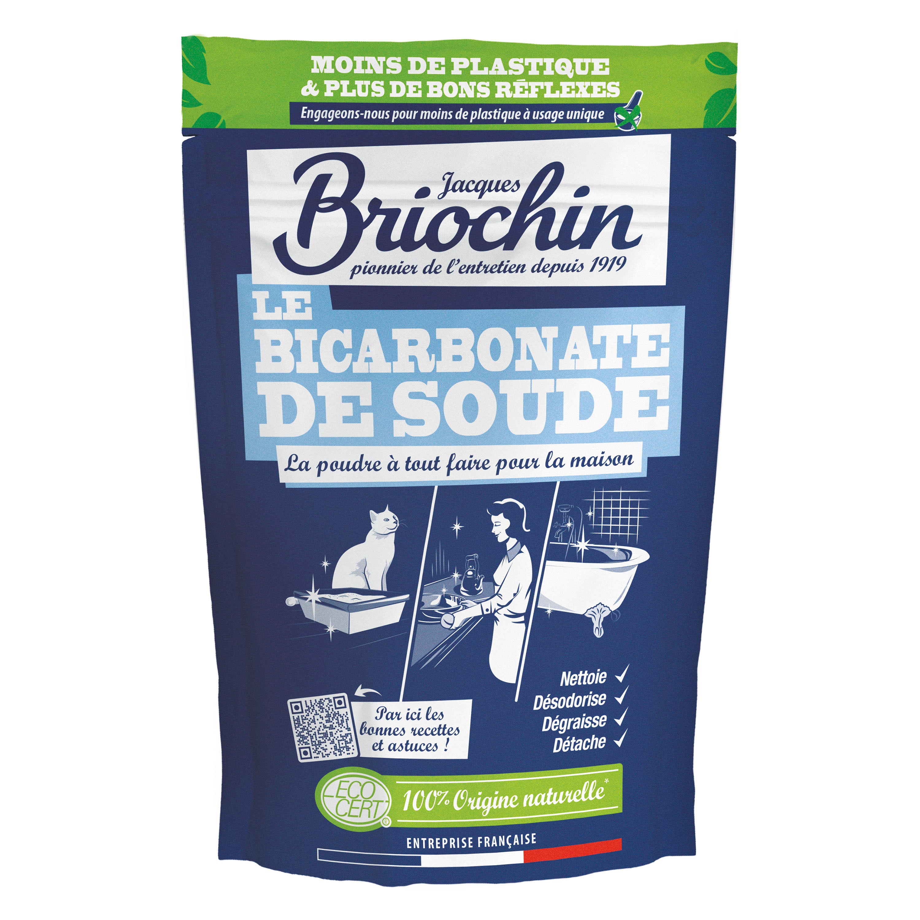 JACQUES BRIOCHIN - Le Bicarbonate de soude 500g