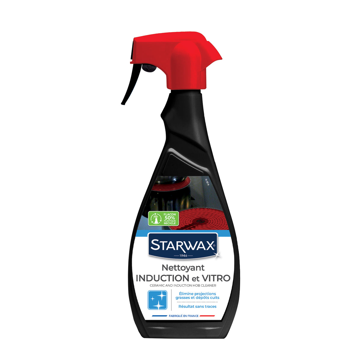 STARWAX - Nettoyant quotidien pour vitrocéramique et induction 500ml