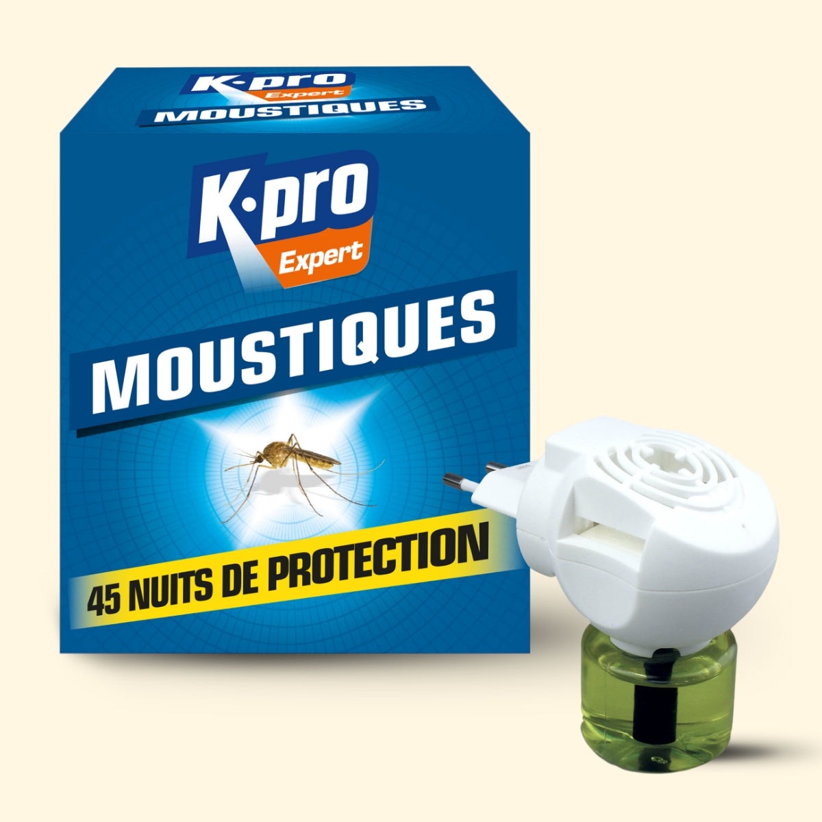 K.PRO - Diffuseur électrique + recharge anti-moustiques
X1