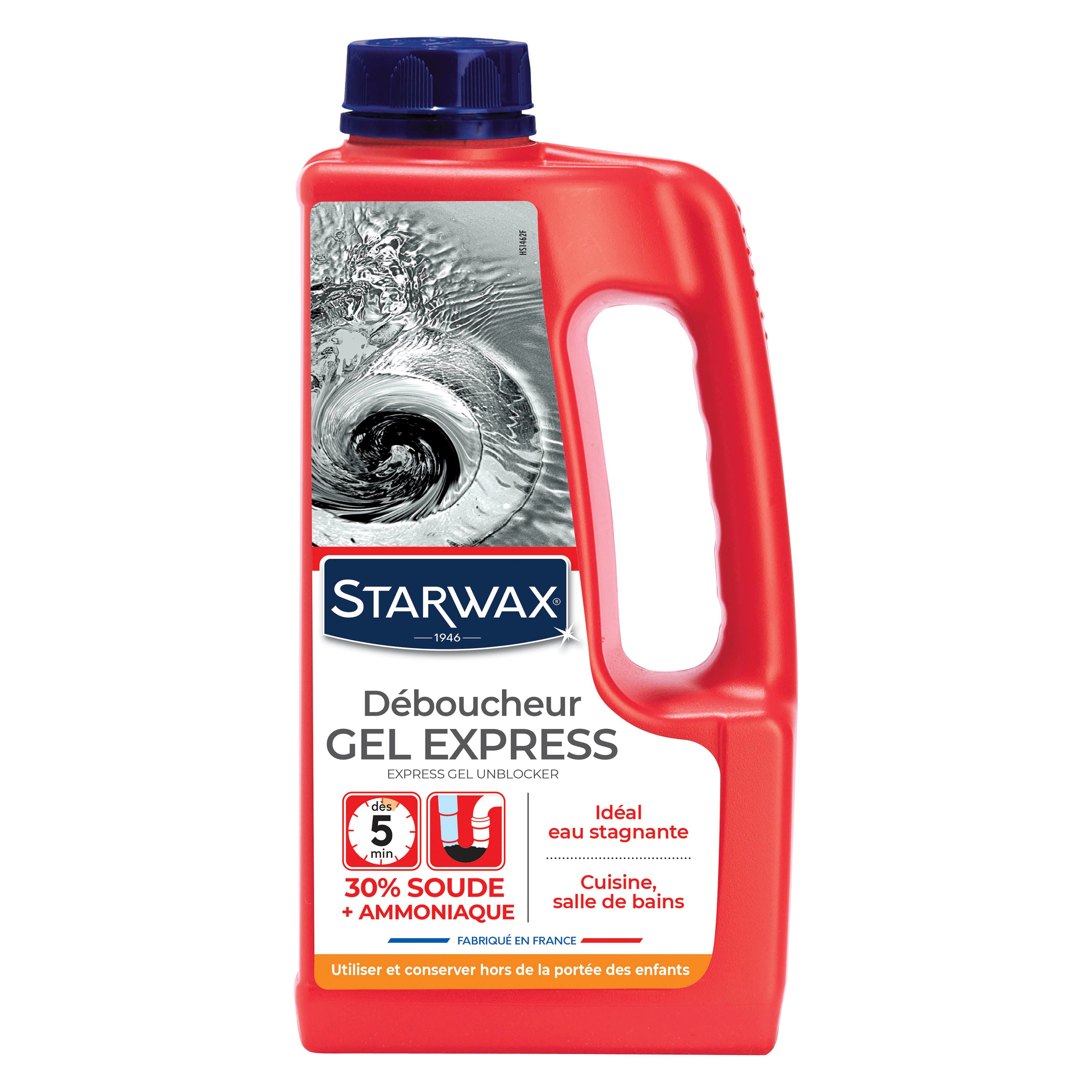 STARWAX - Déboucheur express pour canalisations 1L