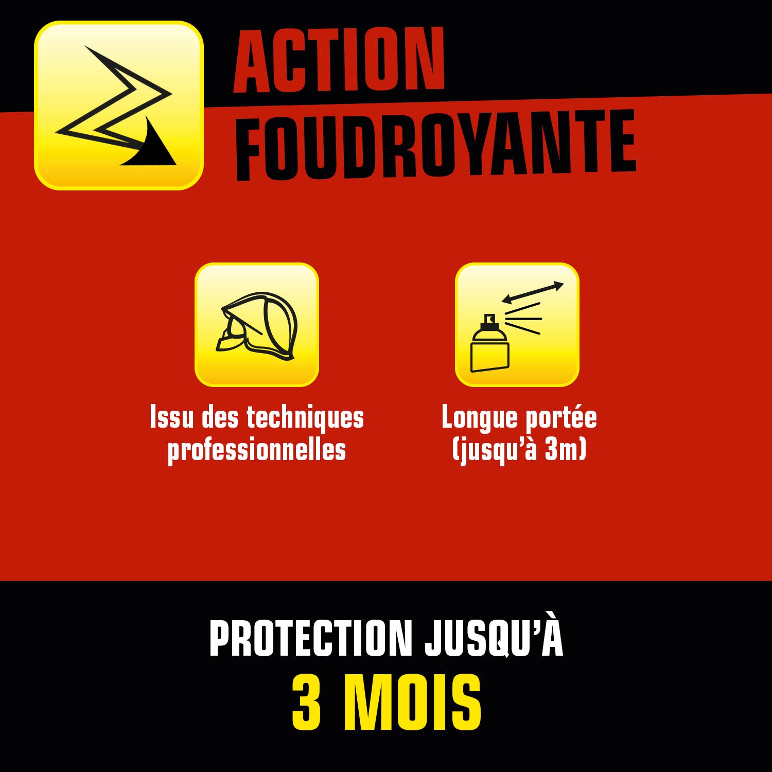 K.PRO - Aérosol foudroyant araignées
400ml