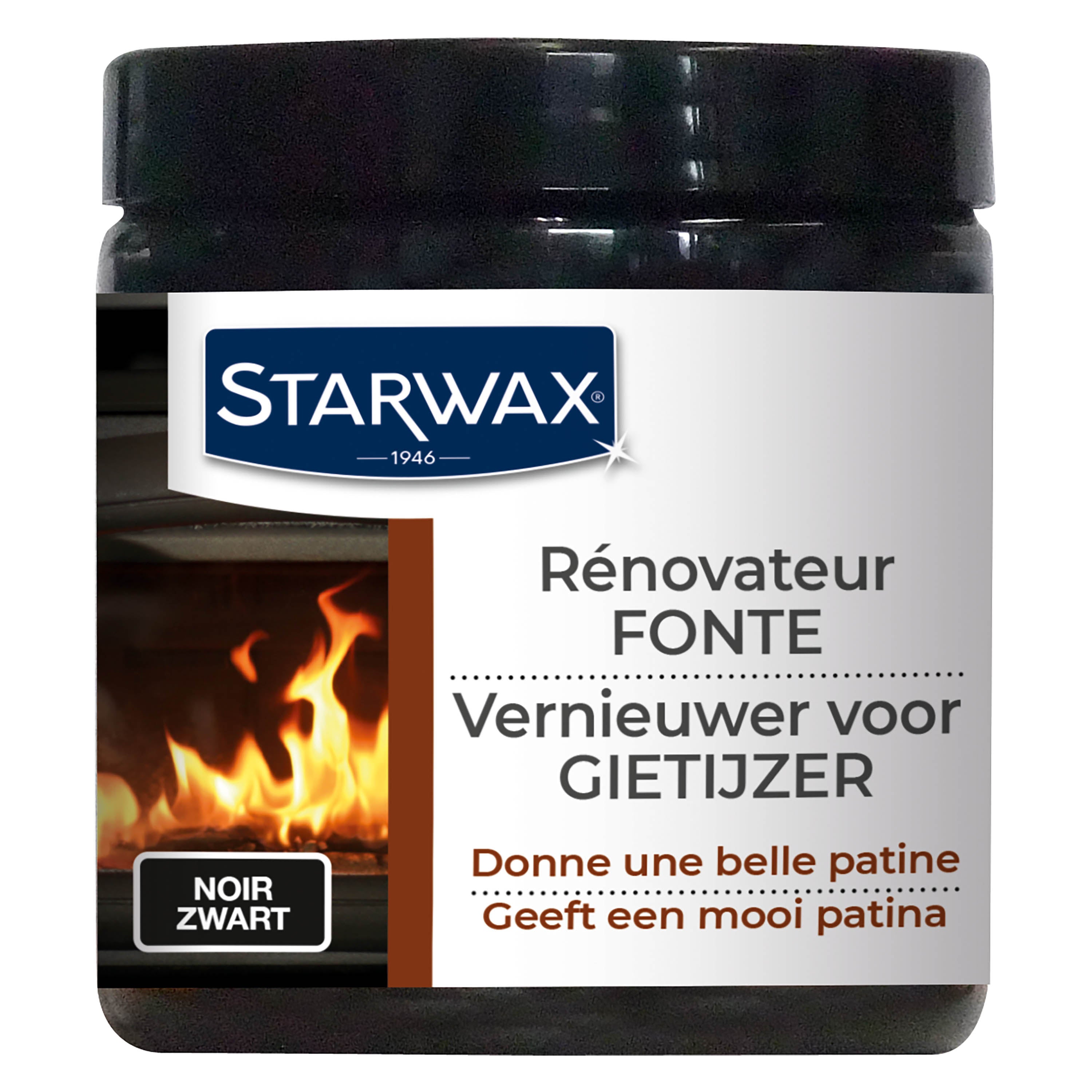 STARWAX - Rénovateur fonte pour poêle et cheminée 200ml