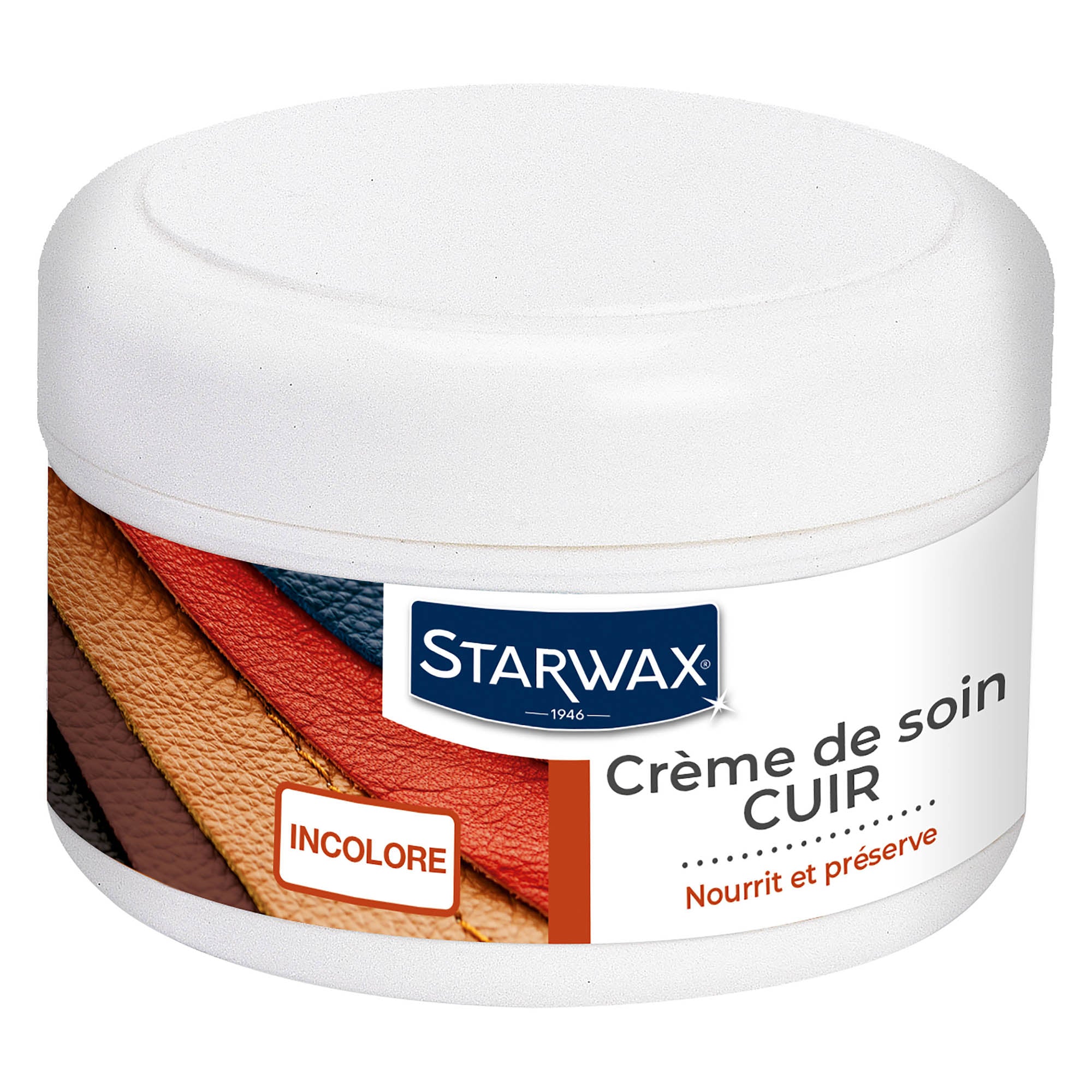 STARWAX - Crème de soin incolore pour cuir 150ml Incolore