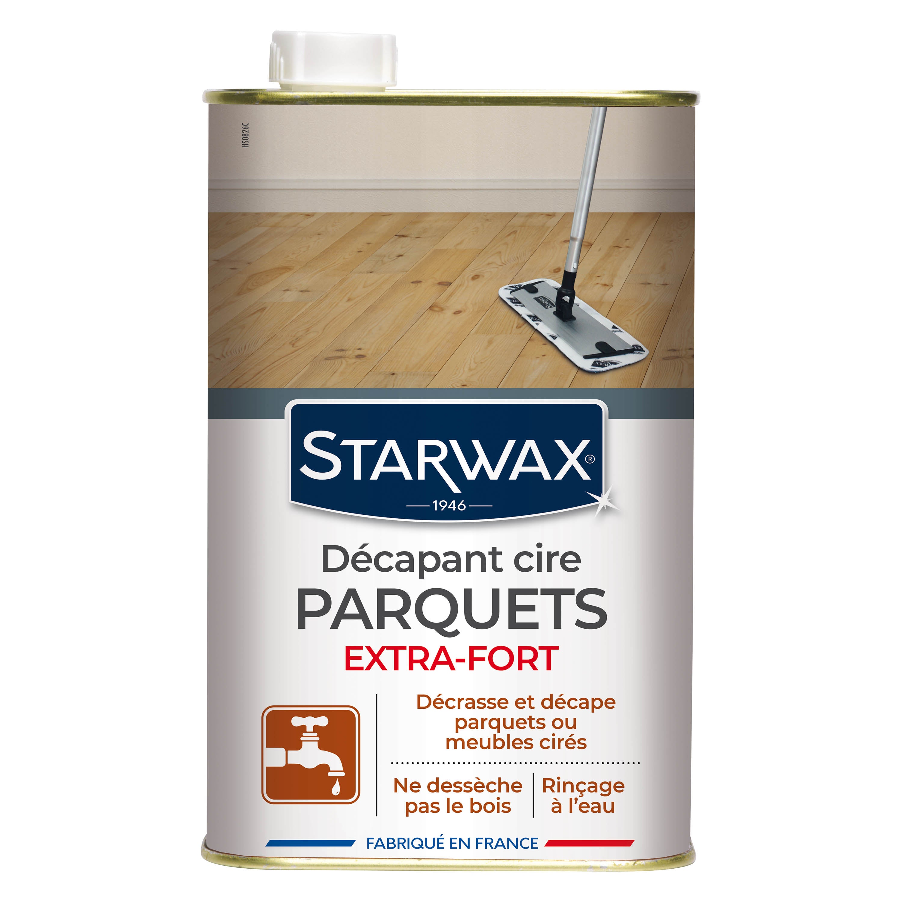 STARWAX - Décapant cire pour parquets cirés 1L