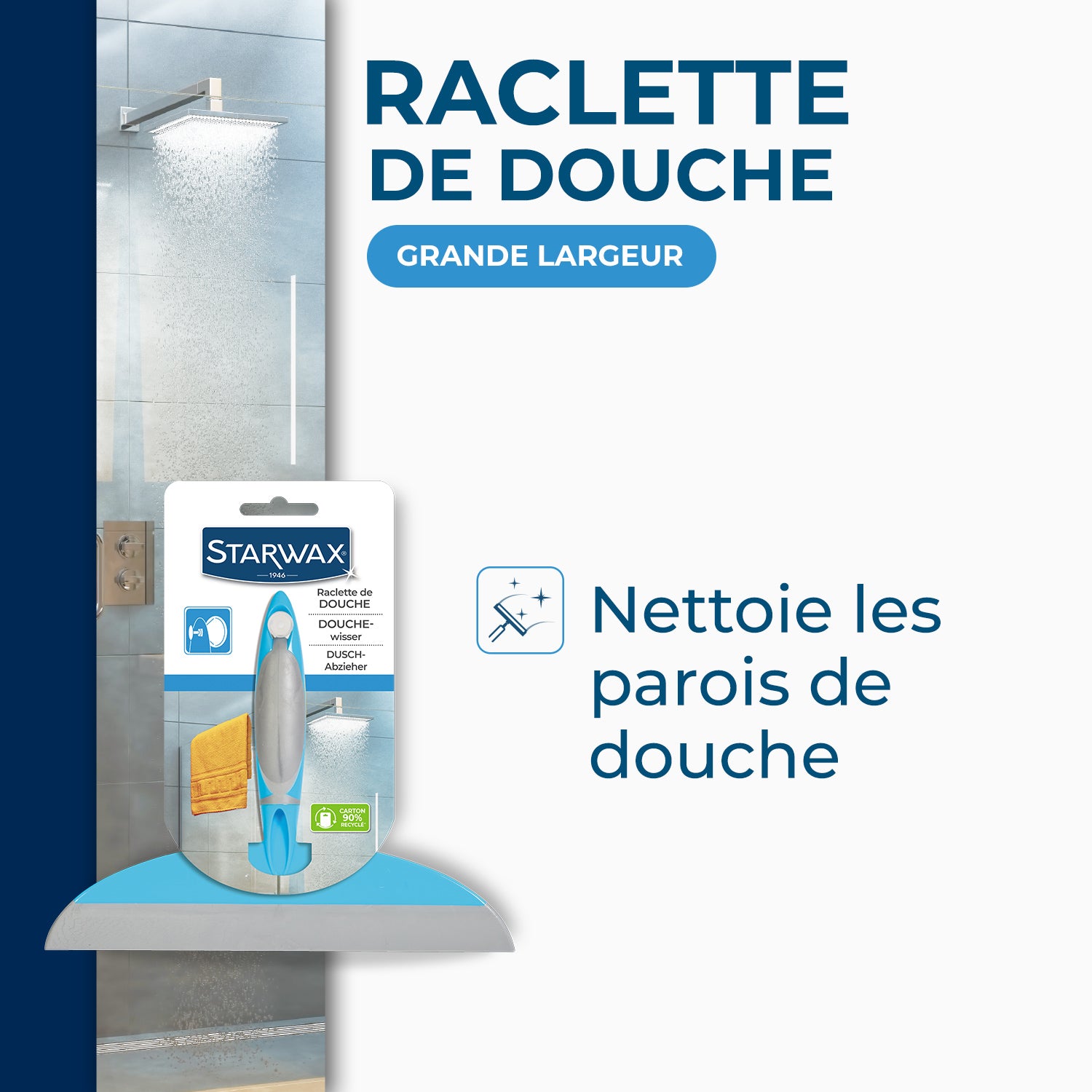 STARWAX - Raclette de douche X1