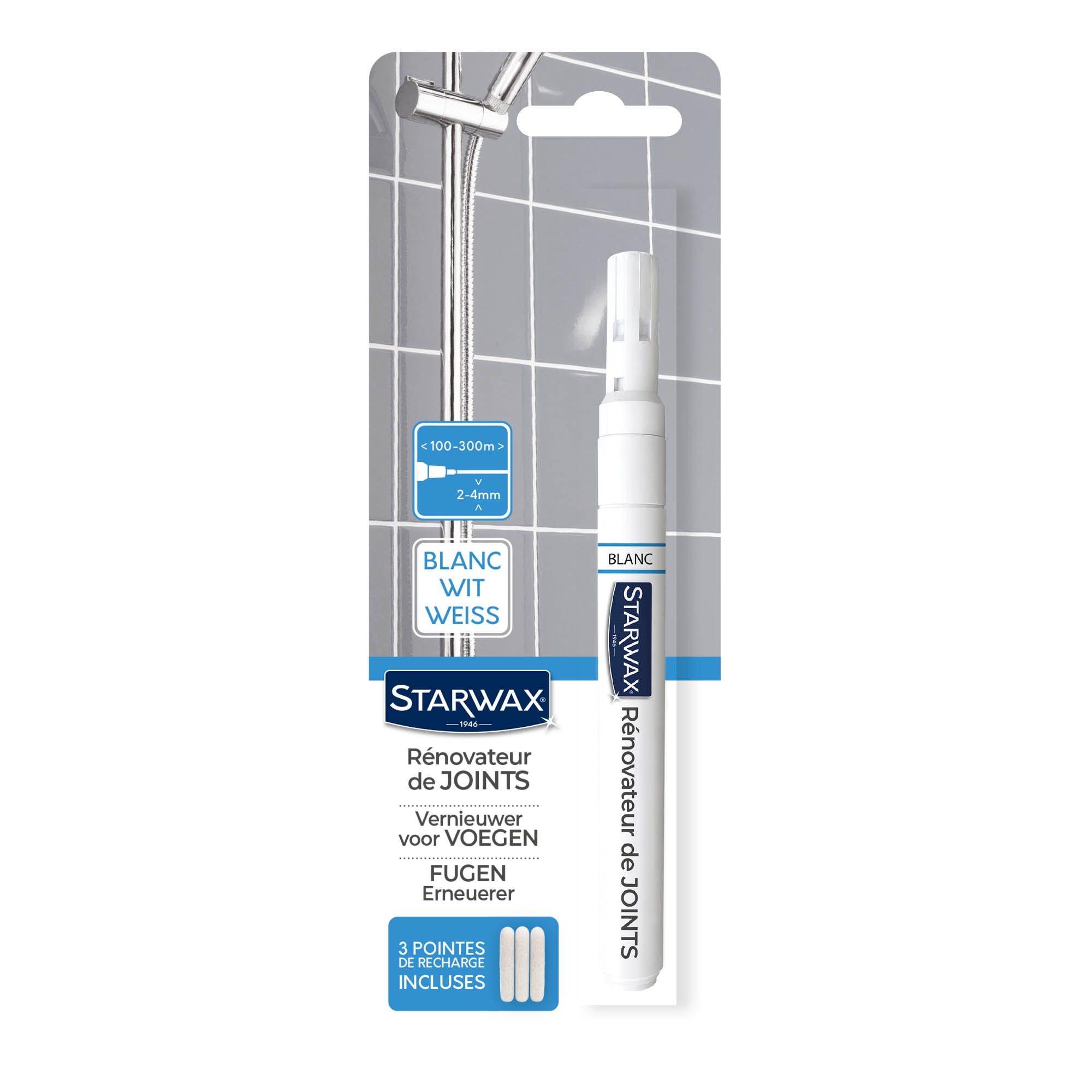 STARWAX - Rénovateur pour joints 9ml
