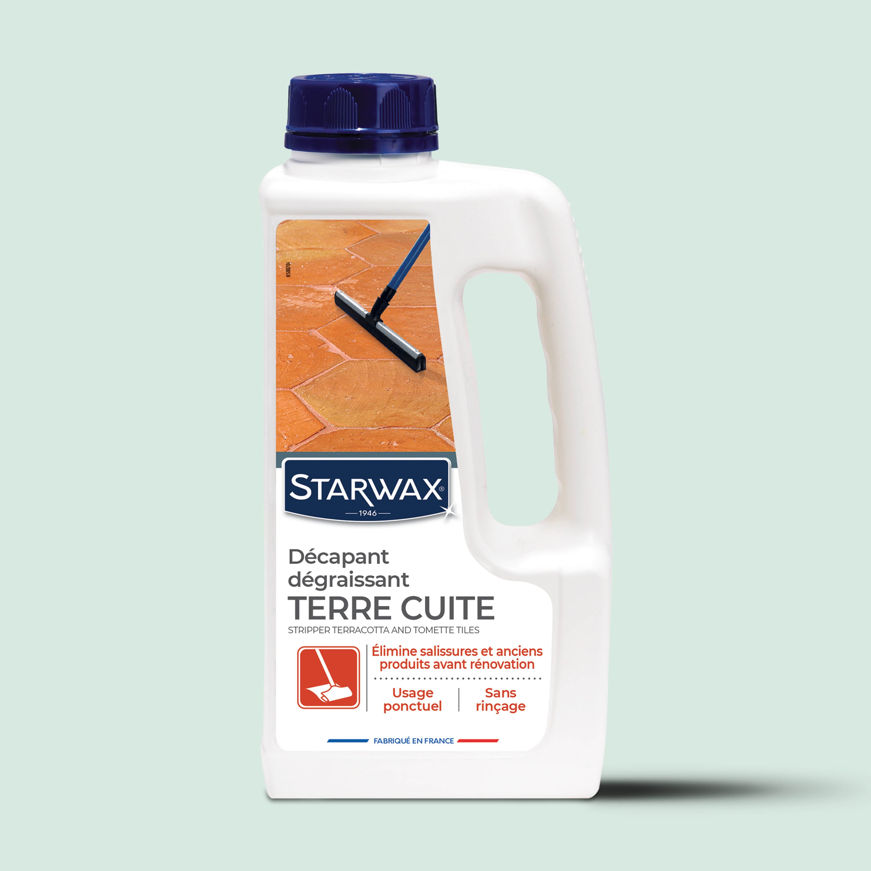 STARWAX - Décapant pour tomettes et terres cuites
1L