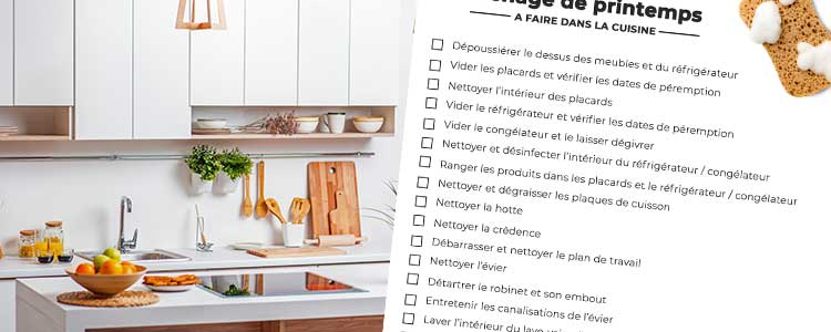 Ménage de printemps : que faire dans la cuisine ?
