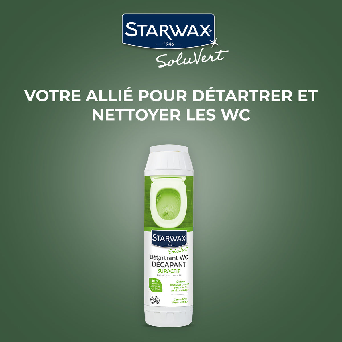 Détartrant WC décapant suractif