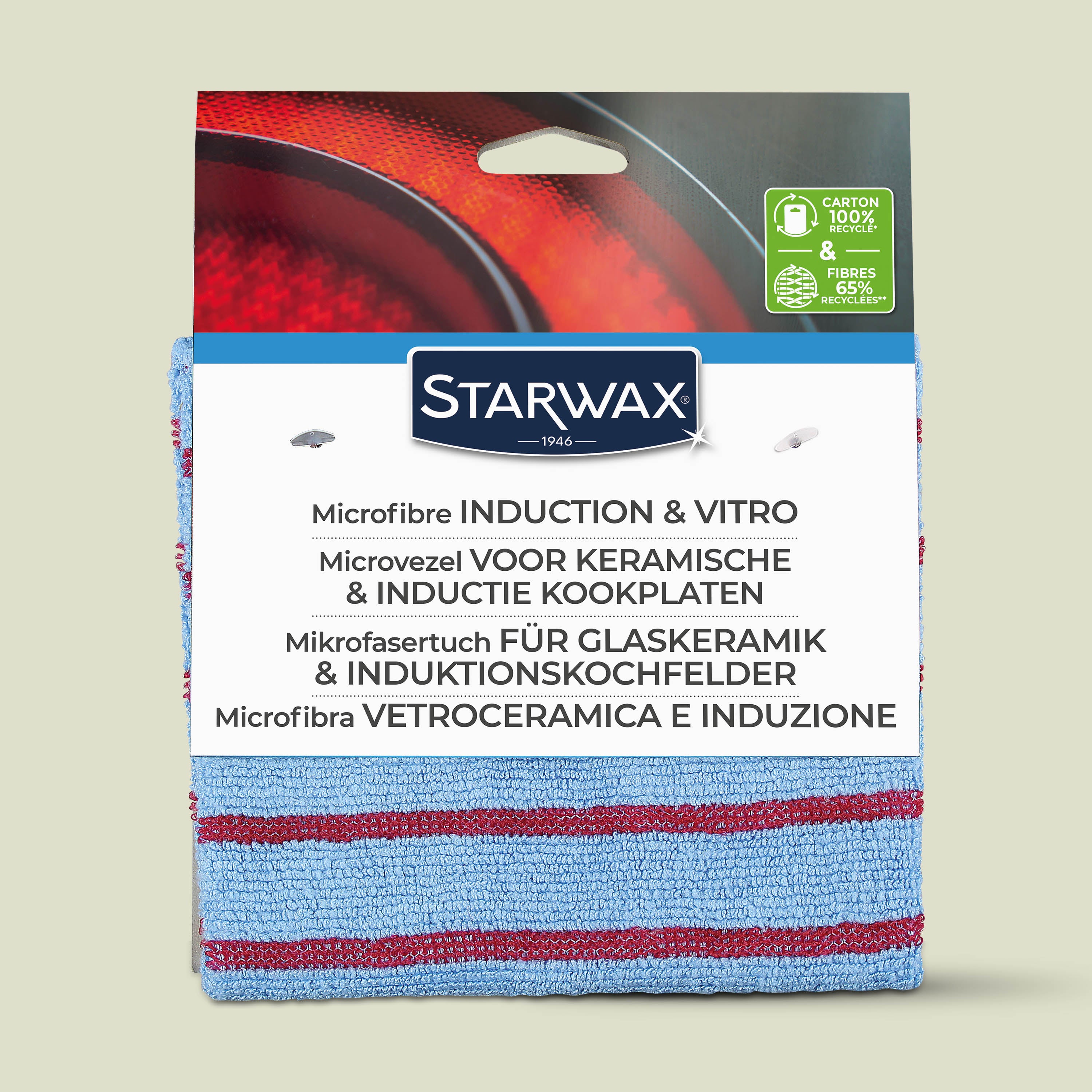 STARWAX - Microfibre Induction et Vitroceram X1