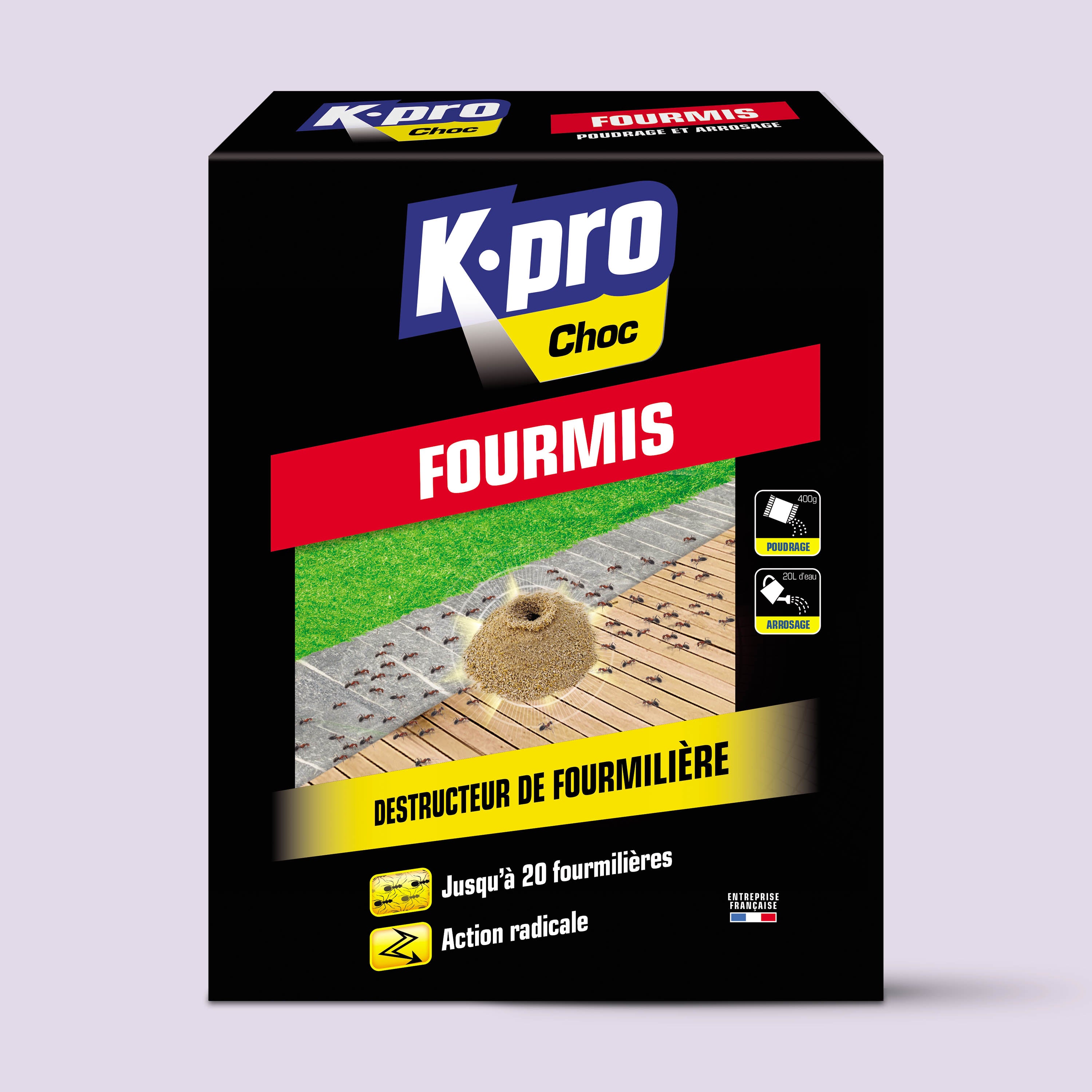 K.PRO - Destructeur de fourmilières
 400g