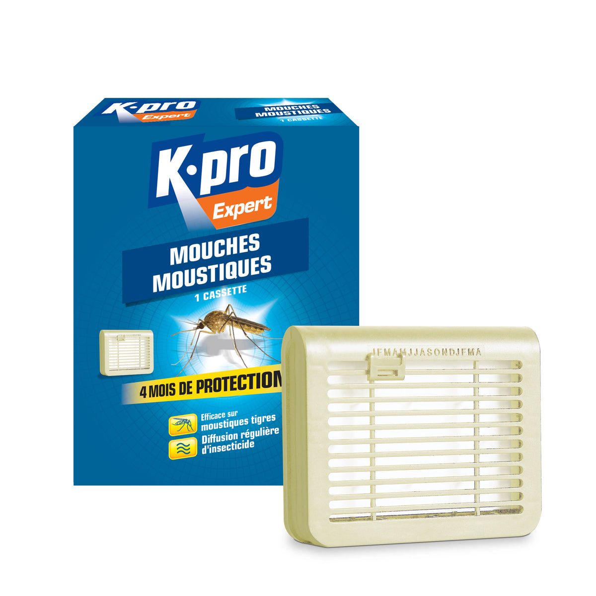 K.PRO - Cassette Mouches Moustiques
 X1