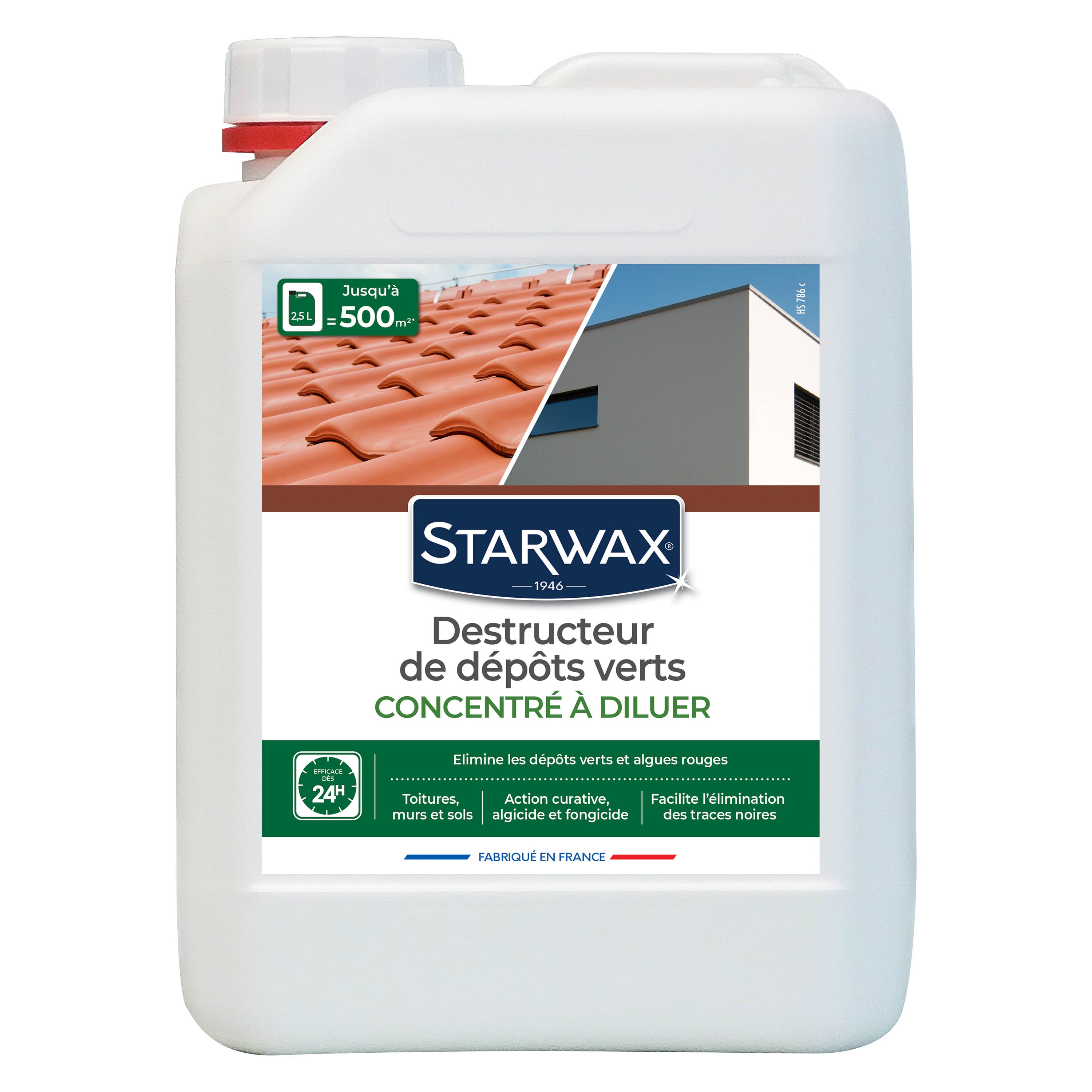 STARWAX - Destructeur de dépôts verts concentré 2,5L